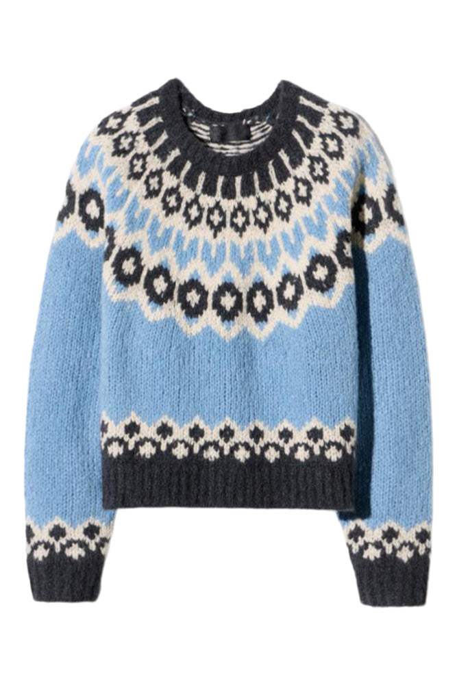 Nili Lotan Isaline Fair Isle Sweater