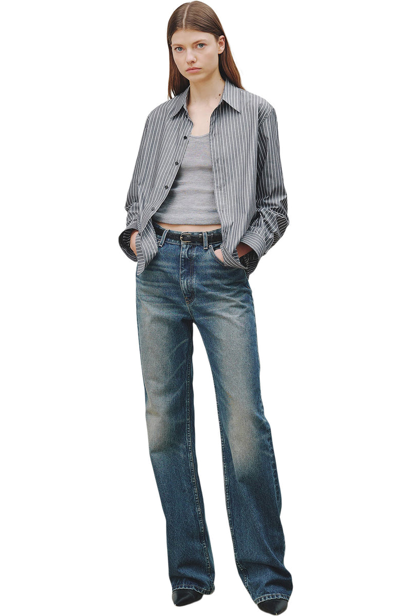 Nili Lotan Mitchell Jeans in Simon Wash
