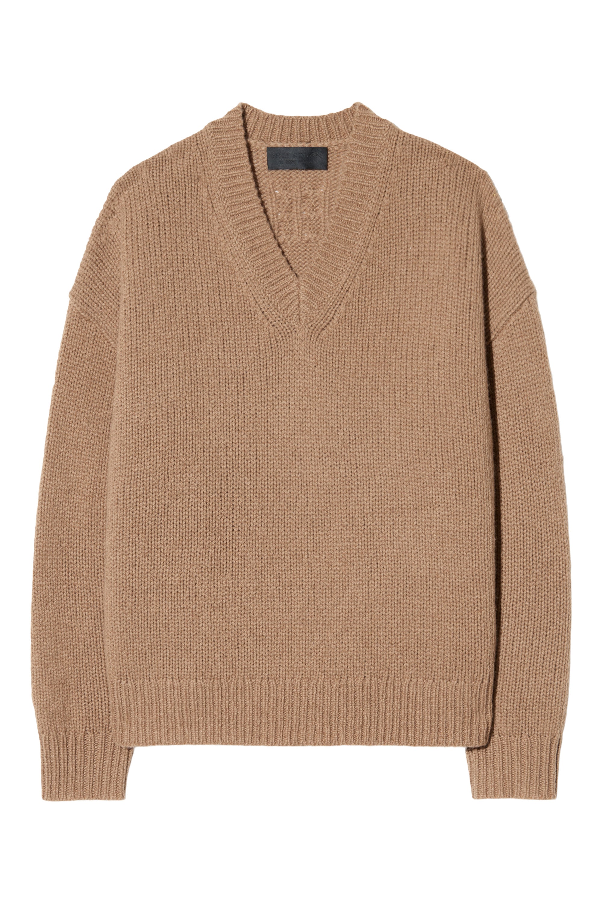 Nili Lotan Shagan Sweater in Brown Camel