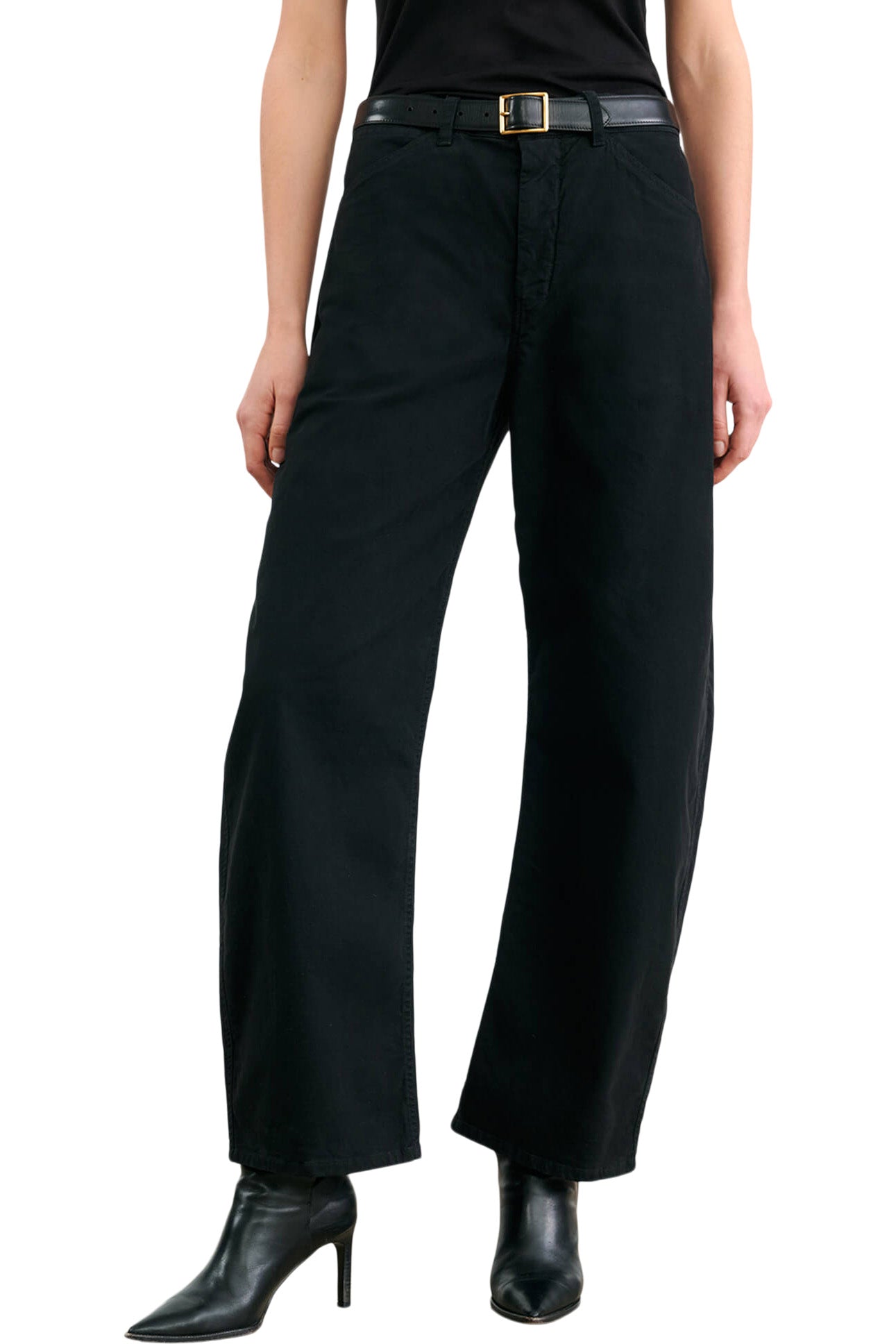 Nili Lotan Tribeca Pant in Jet Black