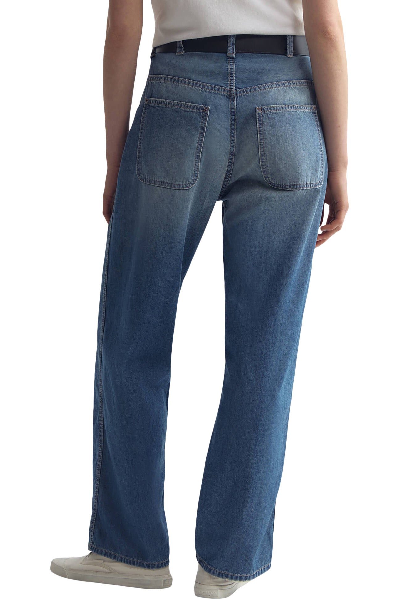 Nili Lotan Whitney Denim Pant in Delancy Wash