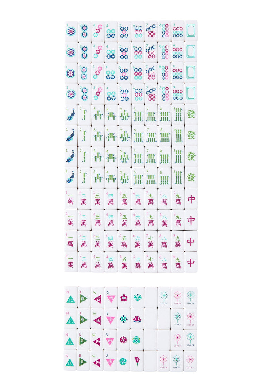 Oh My Mahjong! Charleston Mahjong Travel Set