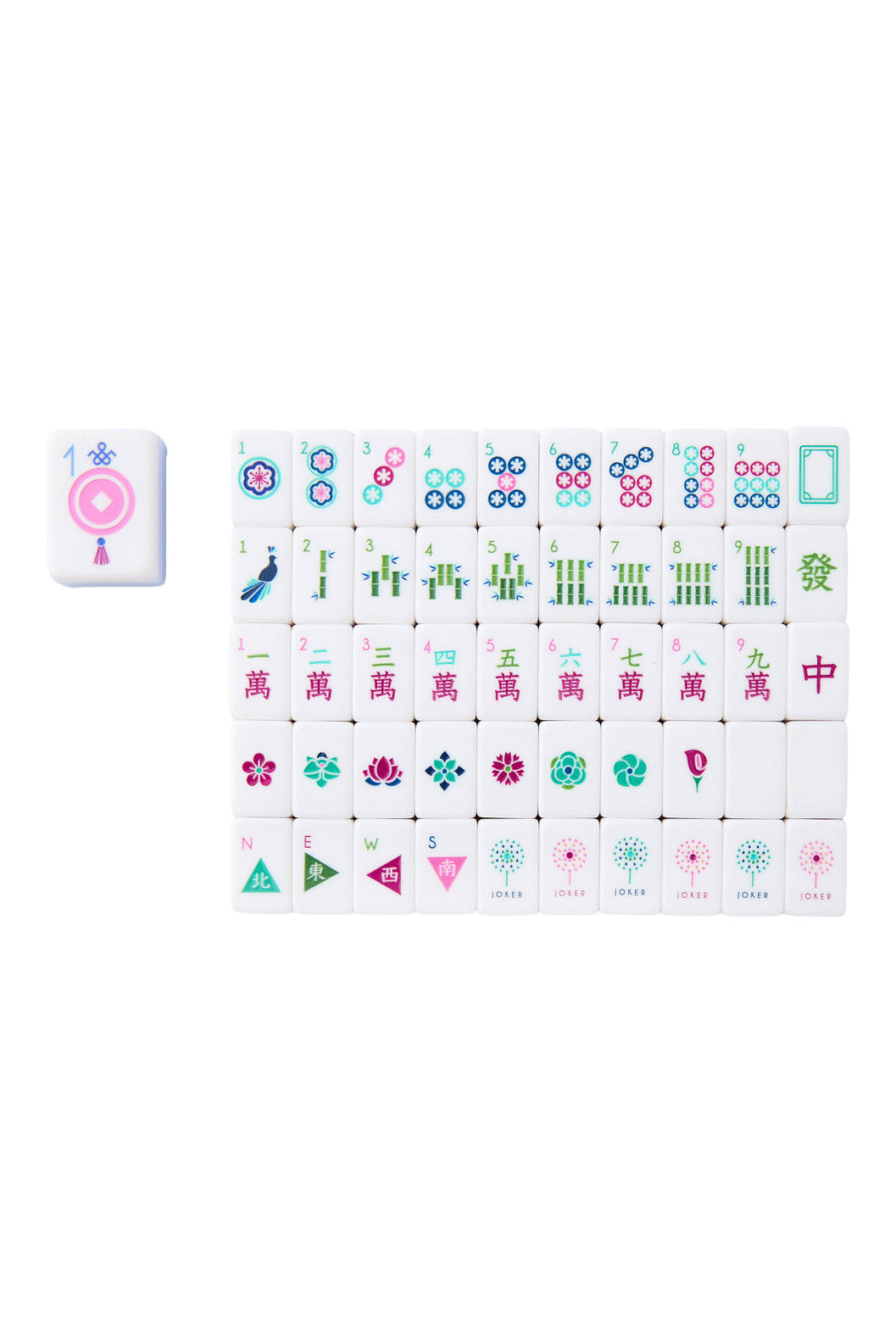 Oh My Mahjong! Charleston Mahjong Travel Set