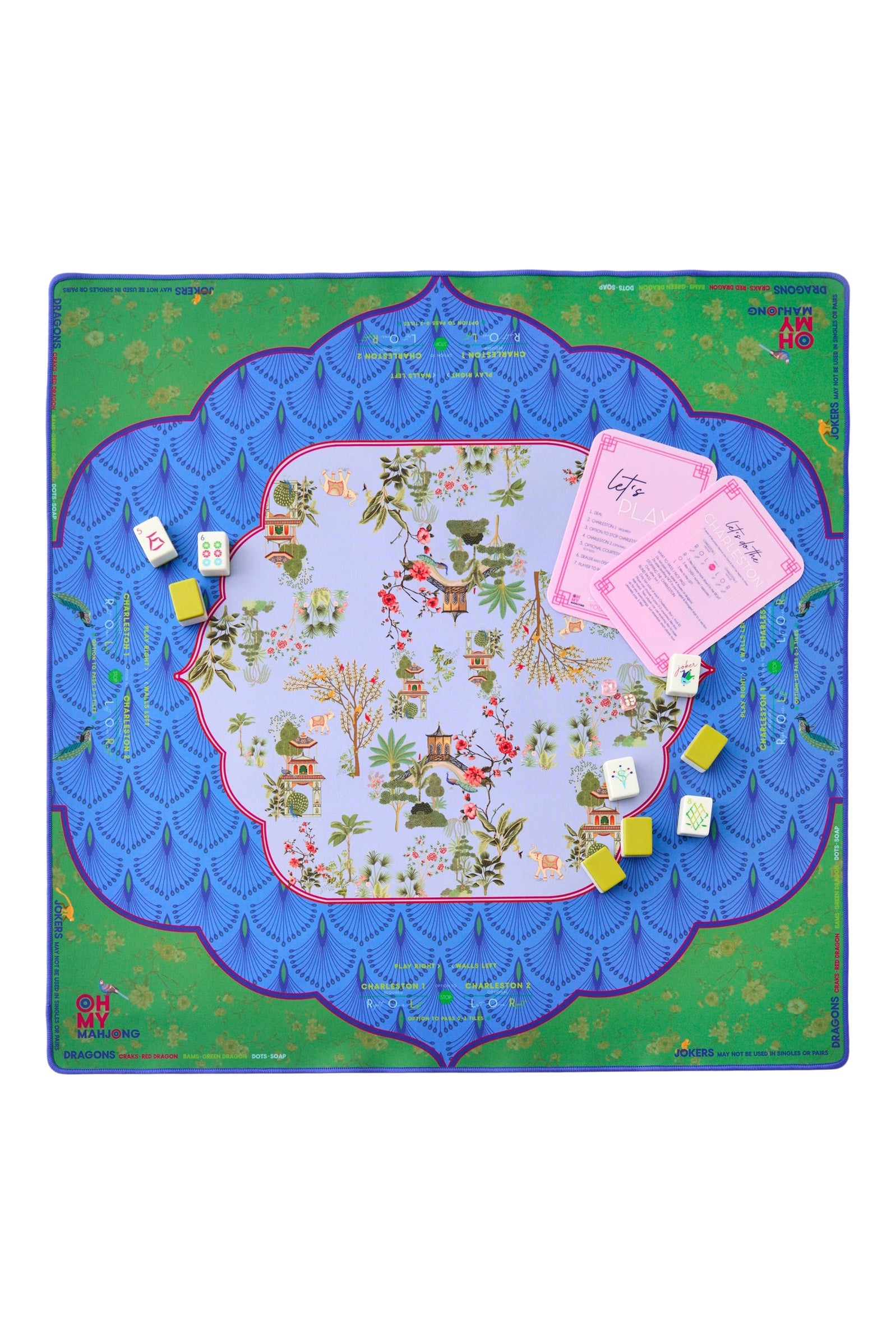 Oh My Mahjong Darjeeling Mahjong Mat