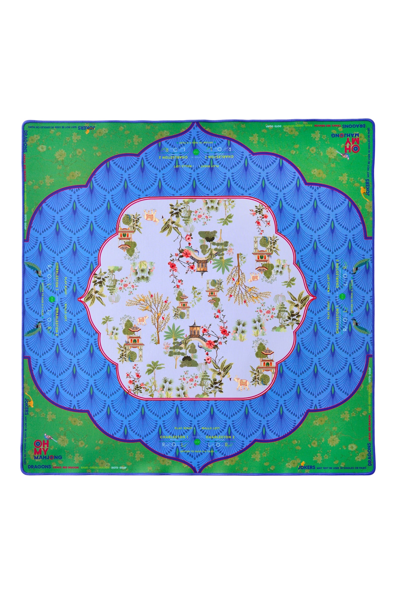 Oh My Mahjong Darjeeling Mahjong Mat