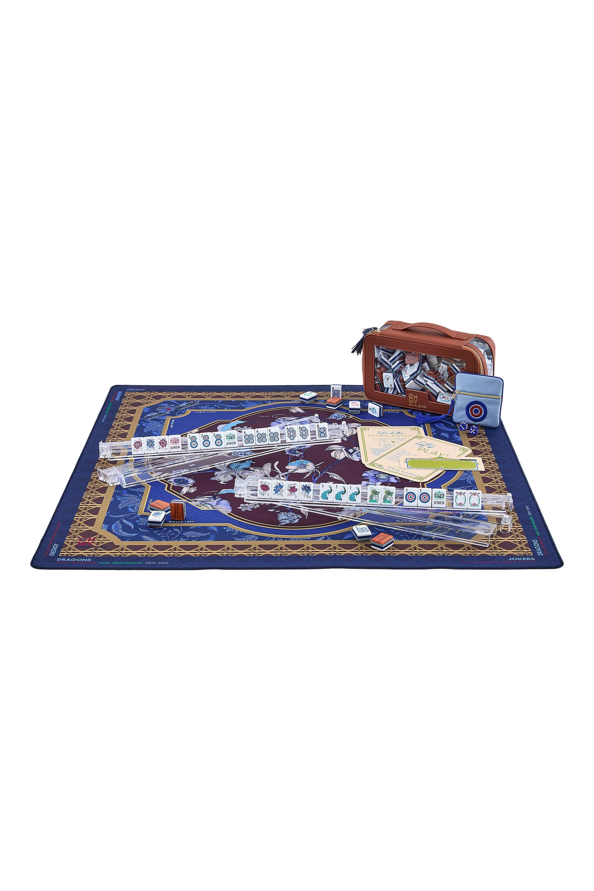 Oh My Mahjong Hawthorne  Mahjong Mat In Tube