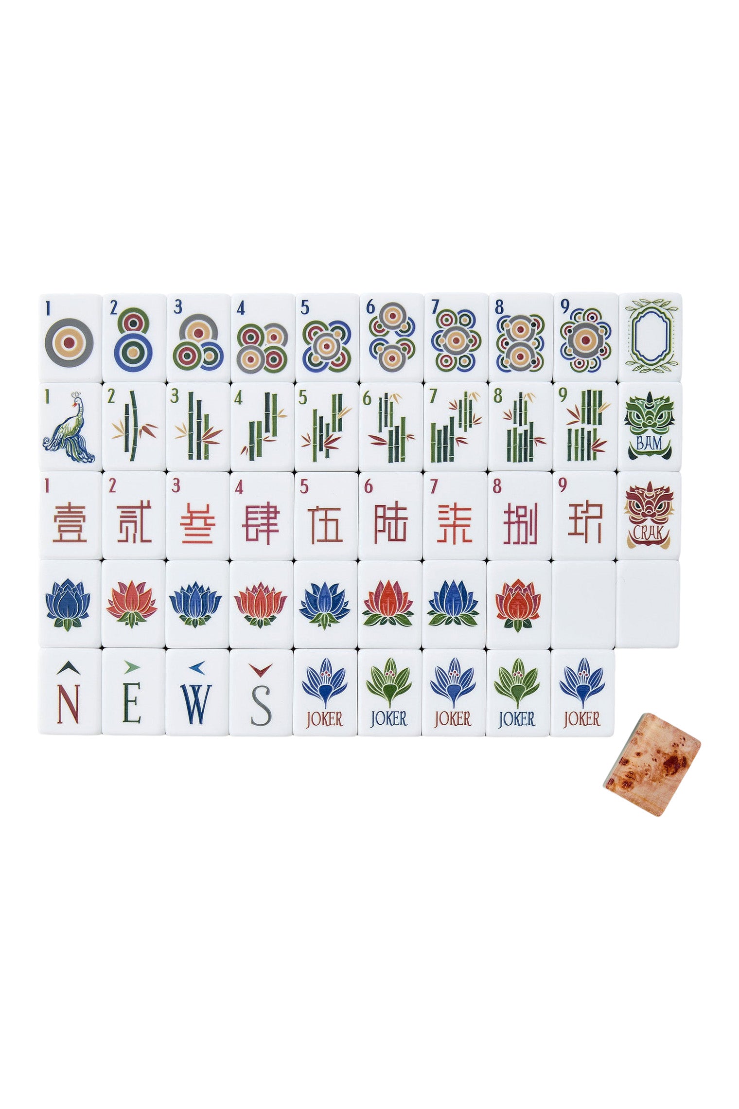 Oh My Mahjong Heritage Mahjong Tile Set