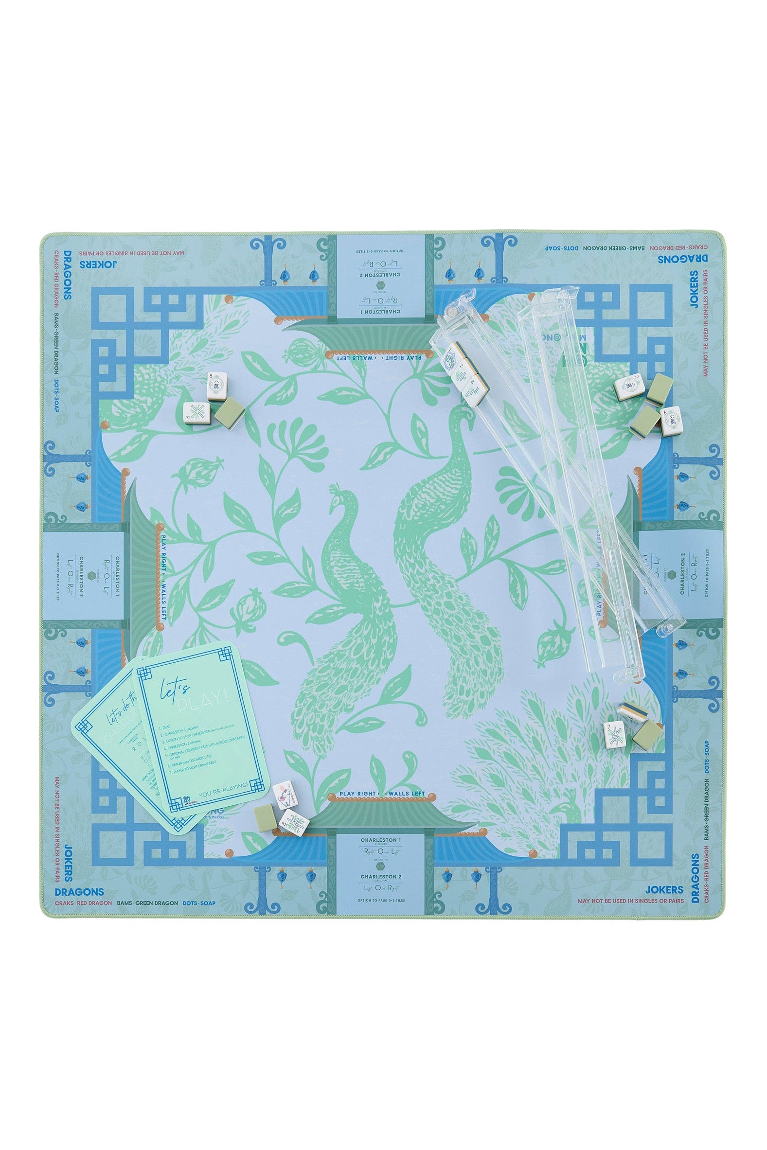 Oh My Mahjong Isla Mahjong Mat in Tube