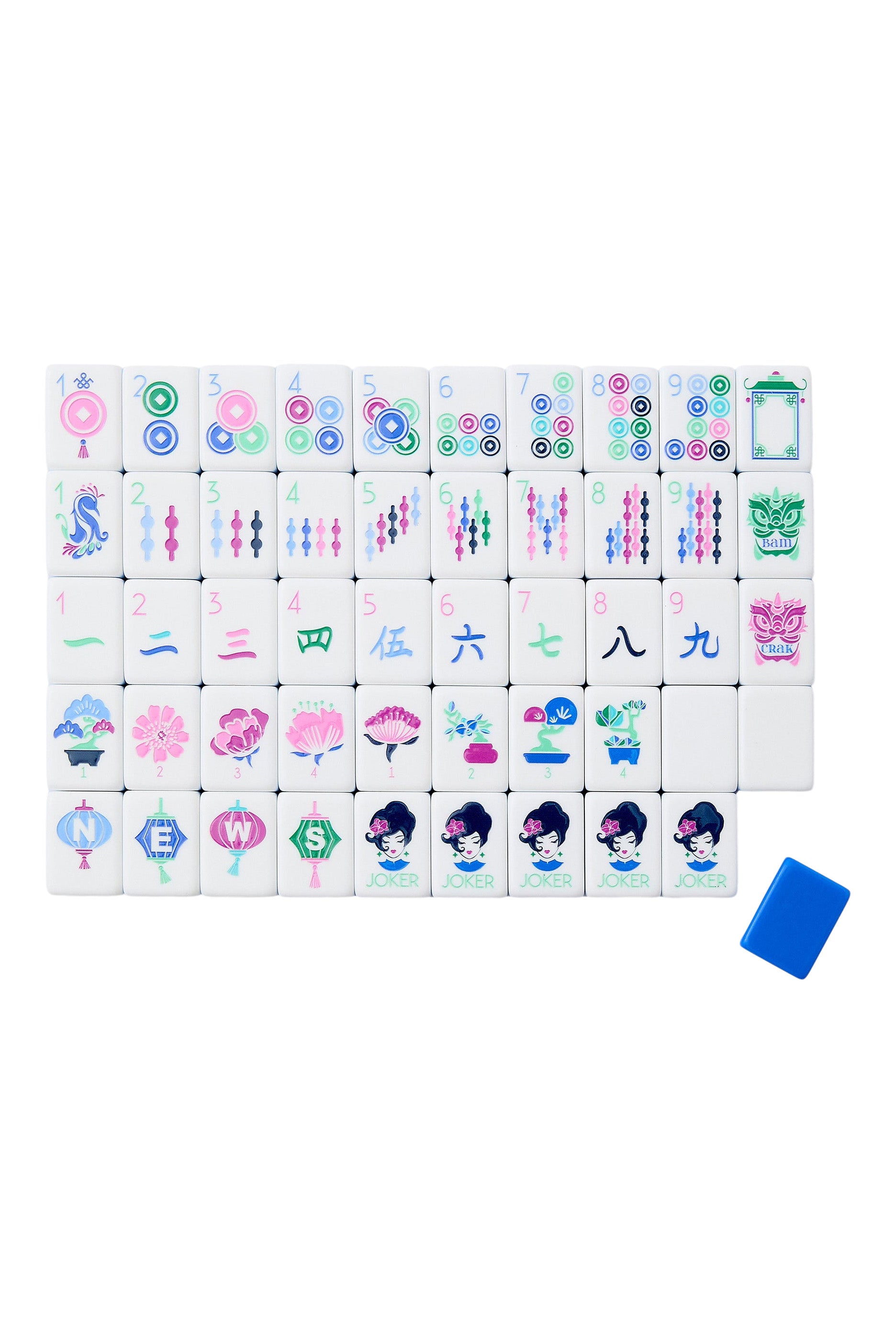 Oh My Mahjong Lola Mahjong Tile Set