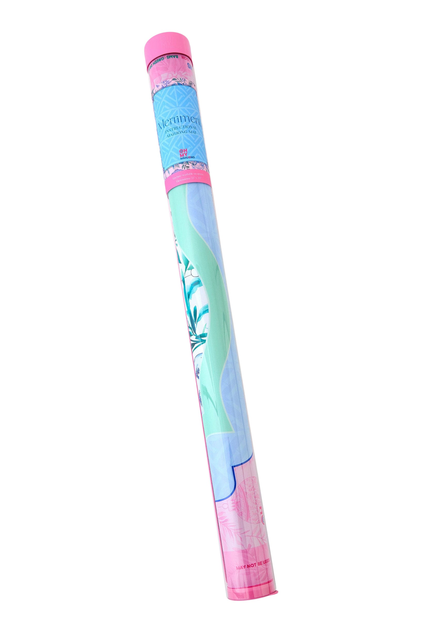 Oh My Mahjong Merriment Mahjong Mat In Tube