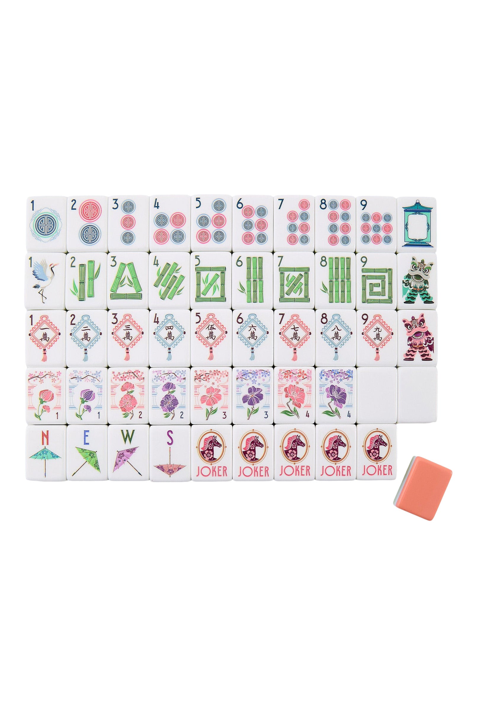 Oh My Mahjong Solara Mahjong Tile Set