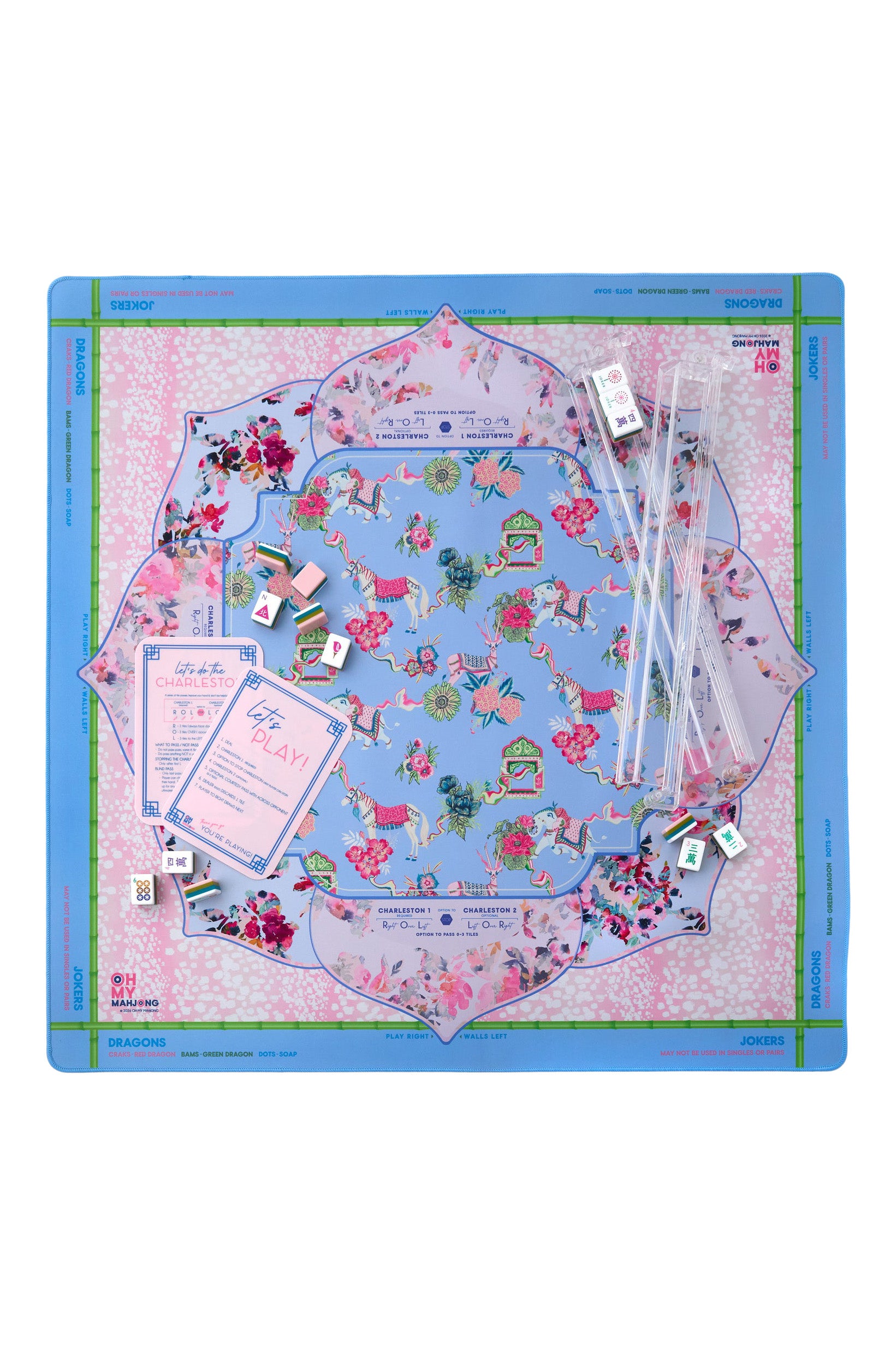 Oh My Mahjong Vivara Mahjong Mat In Tube