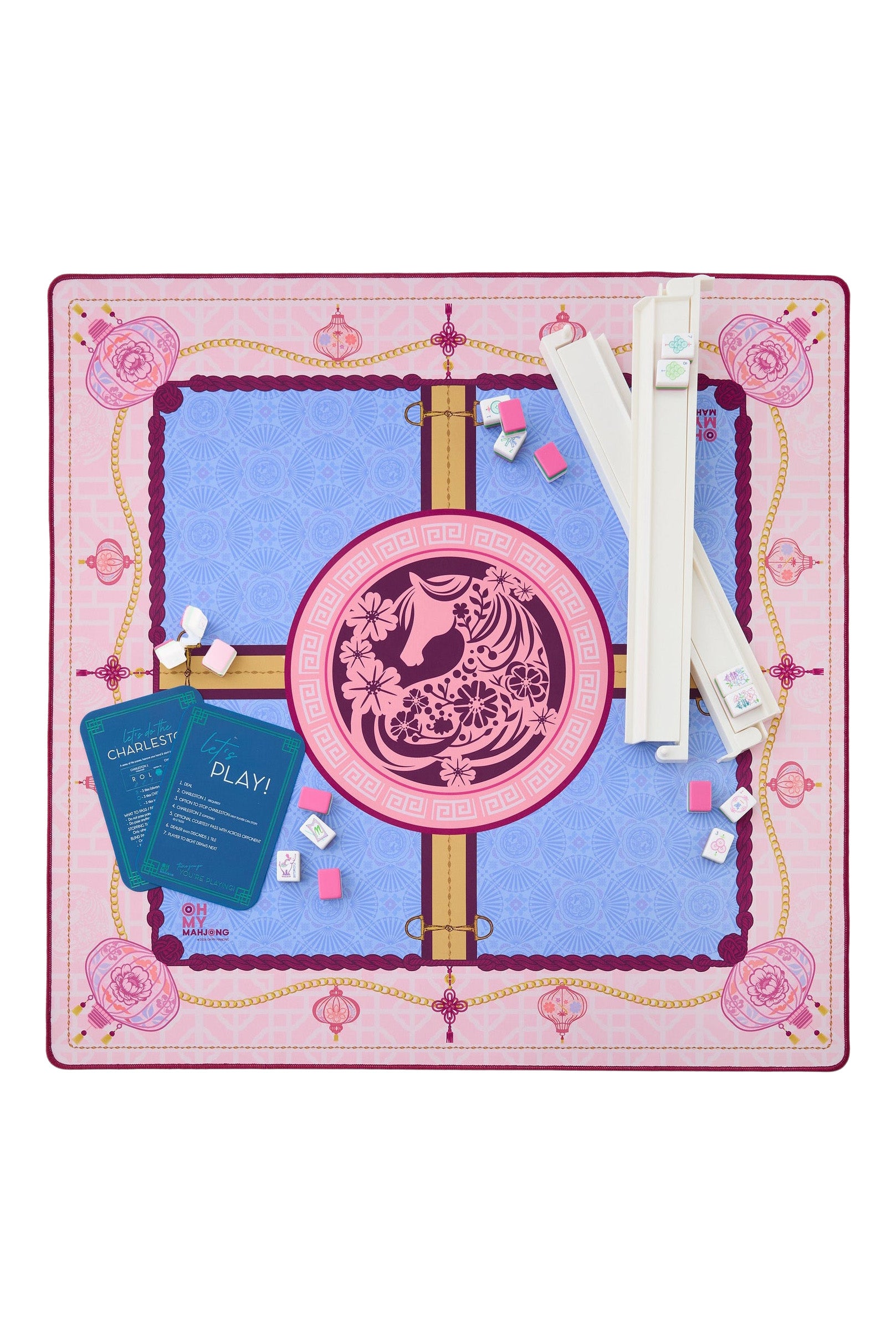Oh My Mahjong Year Of The Horse Mat In Tube