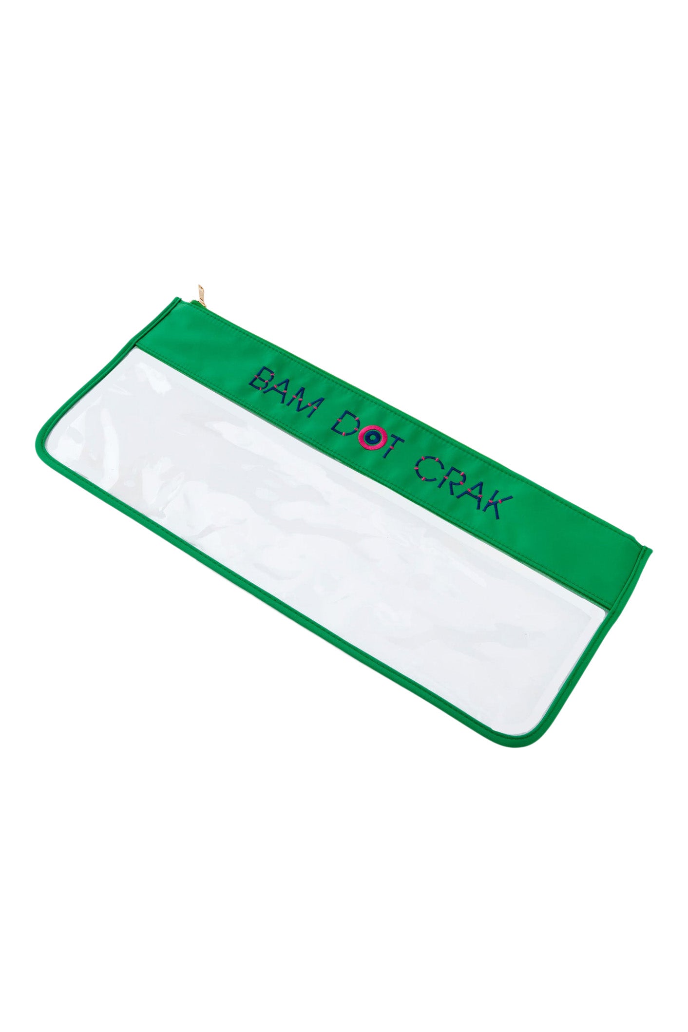 Oh My Mahjong! Bam Dot Crak Bag in Kelly Green