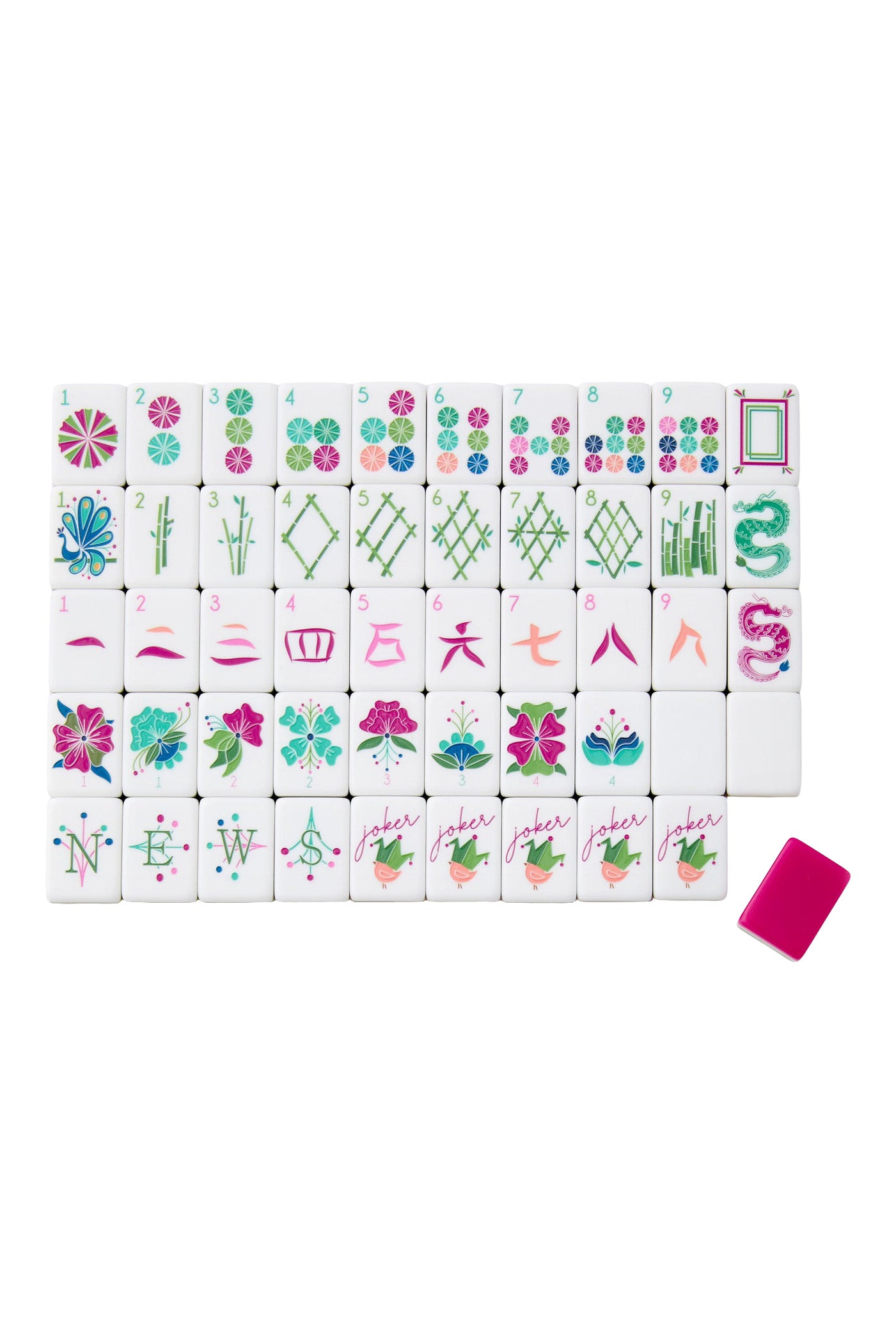 Oh My Mahjong Dandy Mahjong Tile Set