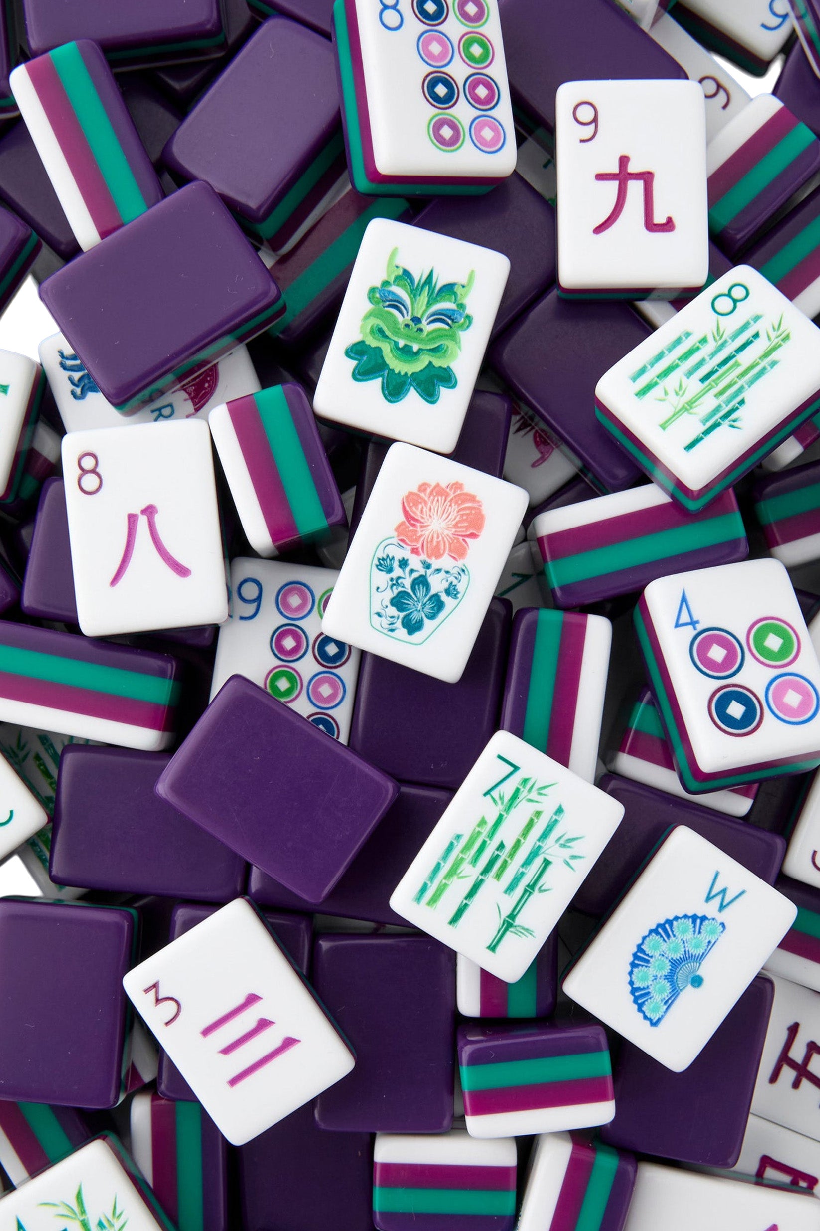 Oh My Mahjong! Gemma Mahjong Tile Set