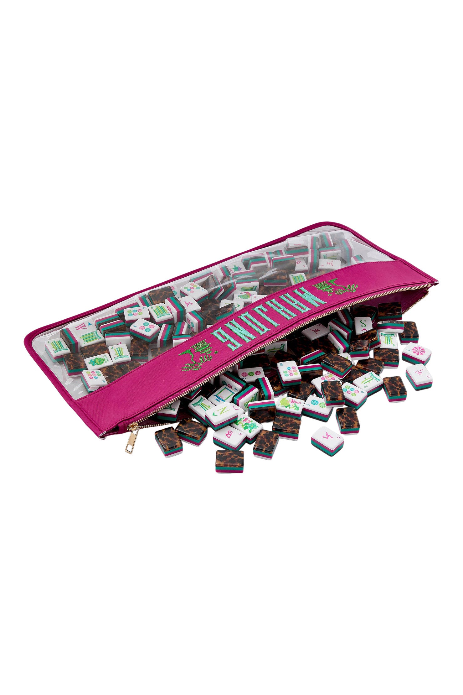 Oh My Mahjong Glow Wild Mahjong Tile Set
