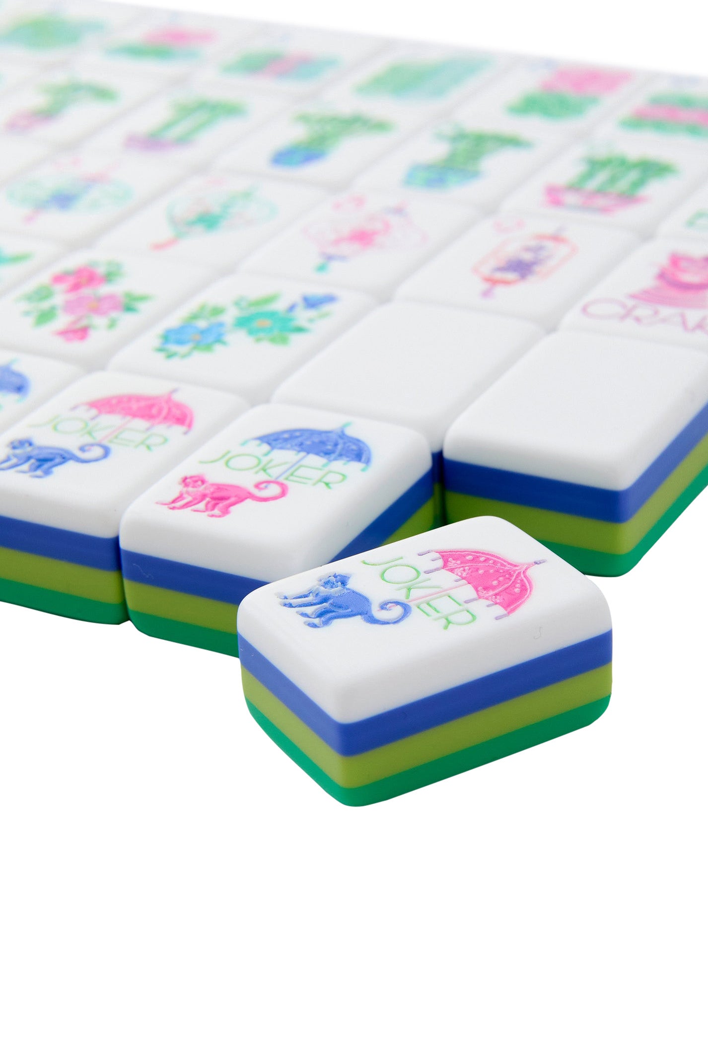Oh My Mahjong! Jasmine Mahjong Tile Set