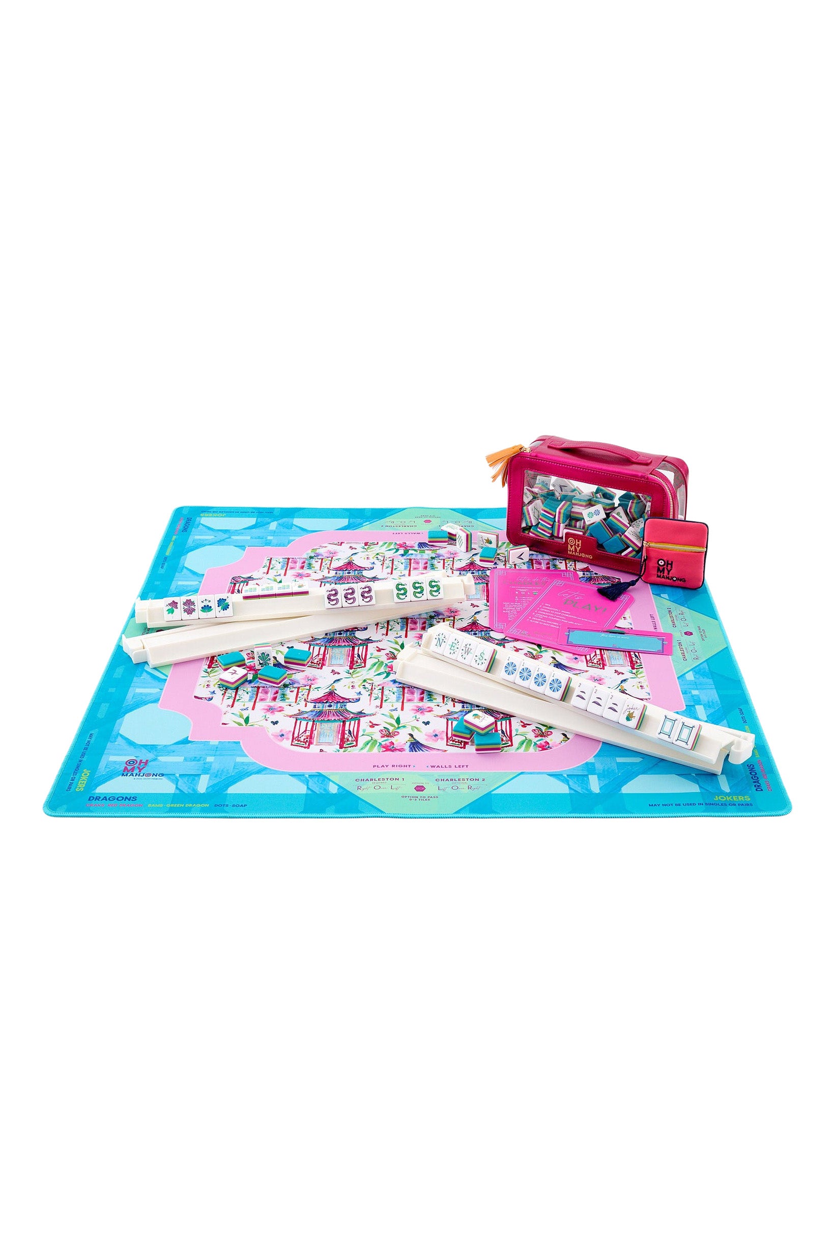 Oh My Mahjong Lorelei Mahjong Mat In Tube