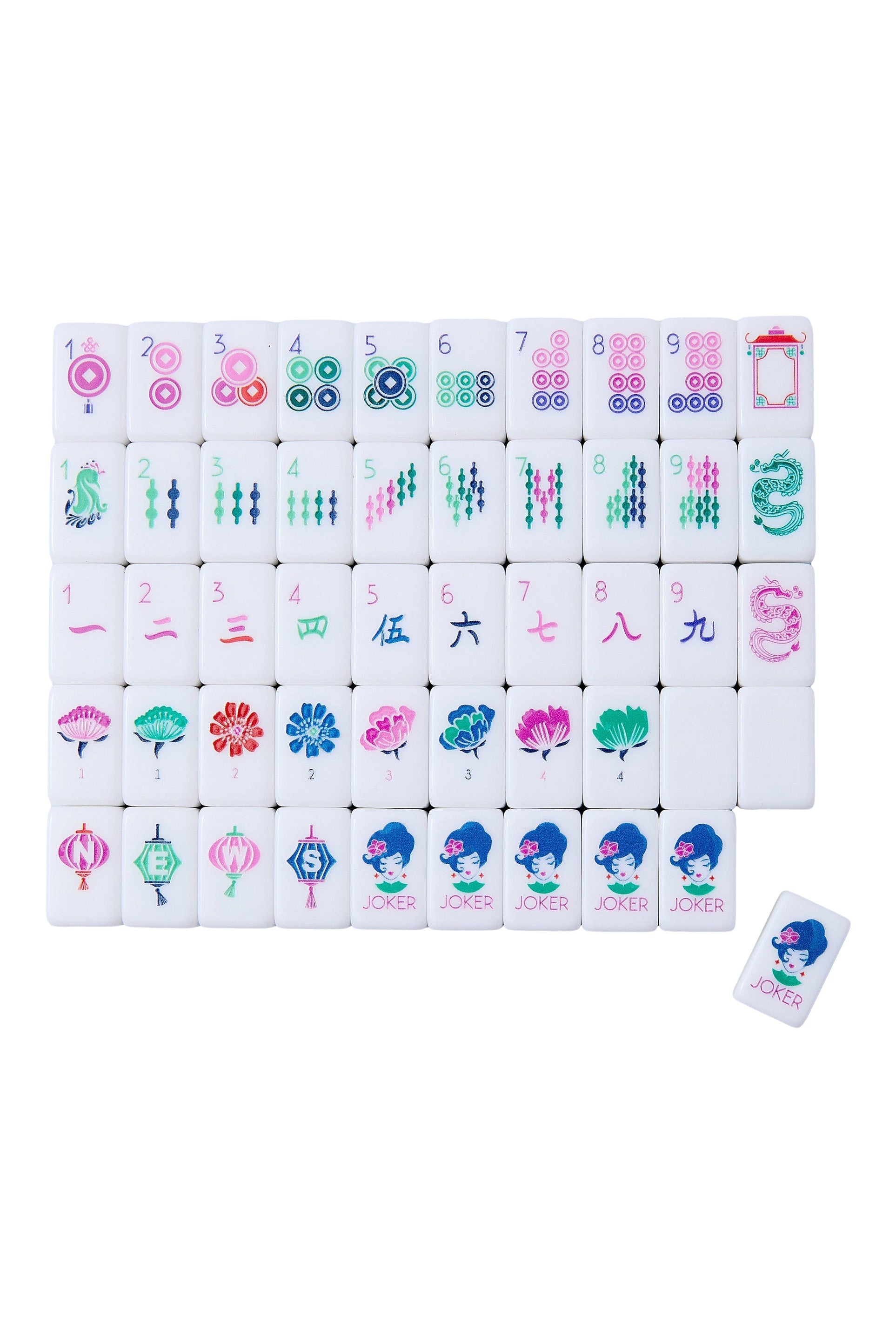 Oh My Mahjong! Palm Beach Mahjong Travel Set