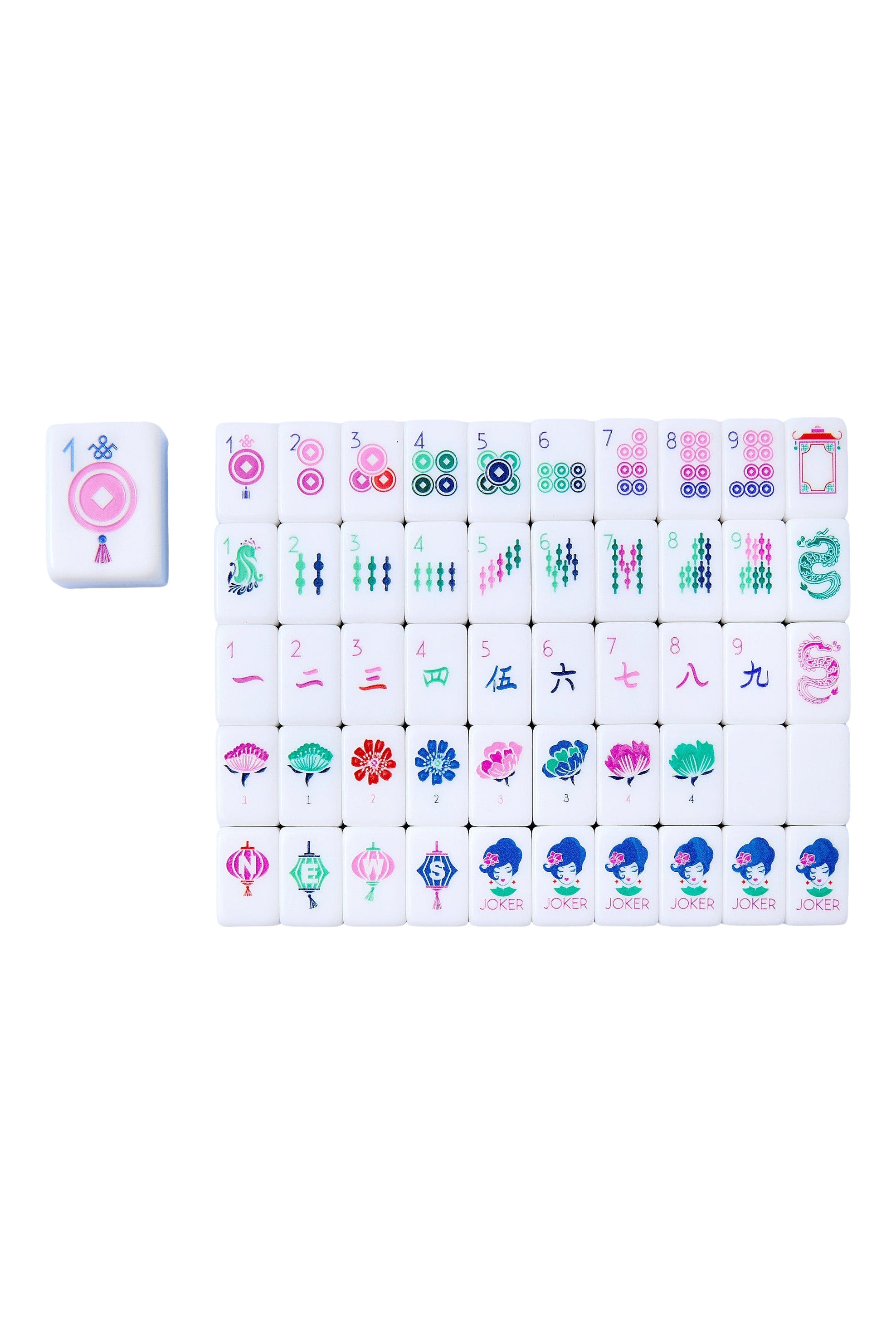 Oh My Mahjong! Palm Beach Mahjong Travel Set