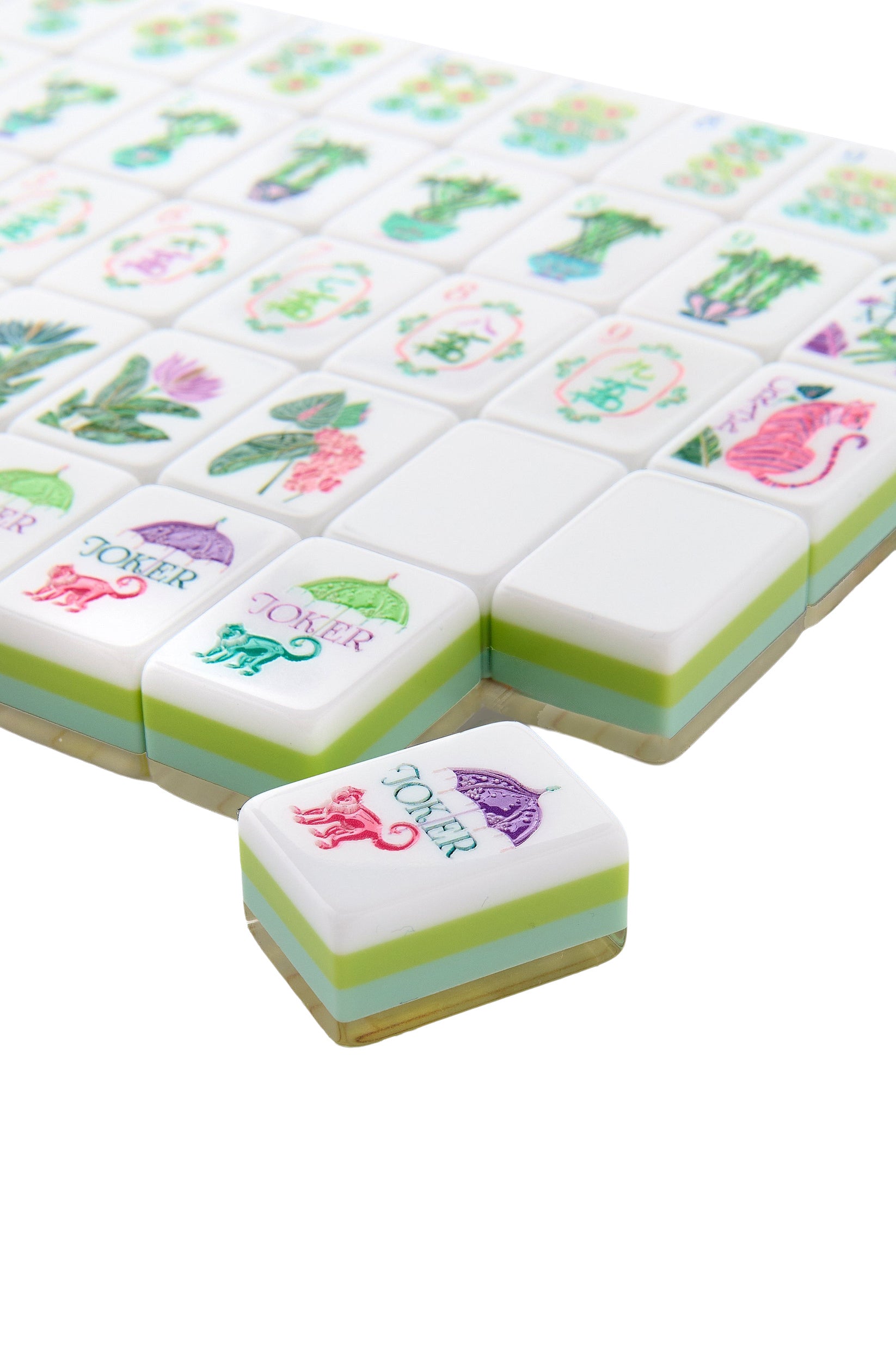 Oh My Mahjong! Palm Royale Mahjong Tile Set