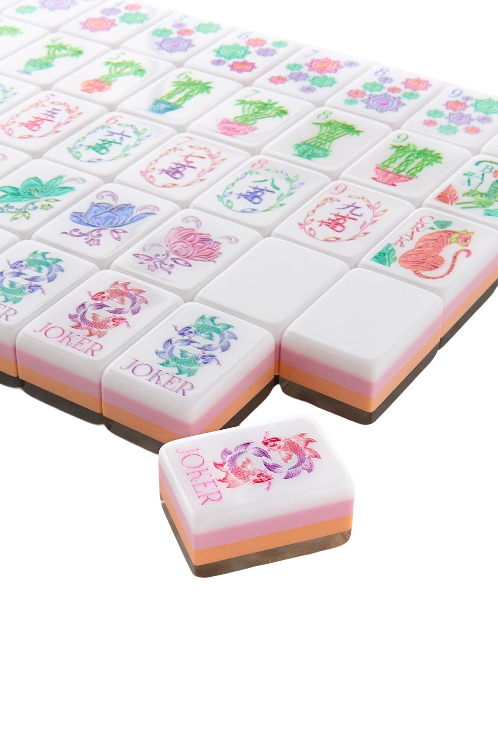 Oh My Mahjong! Pearlescent Mahjong Tile Set