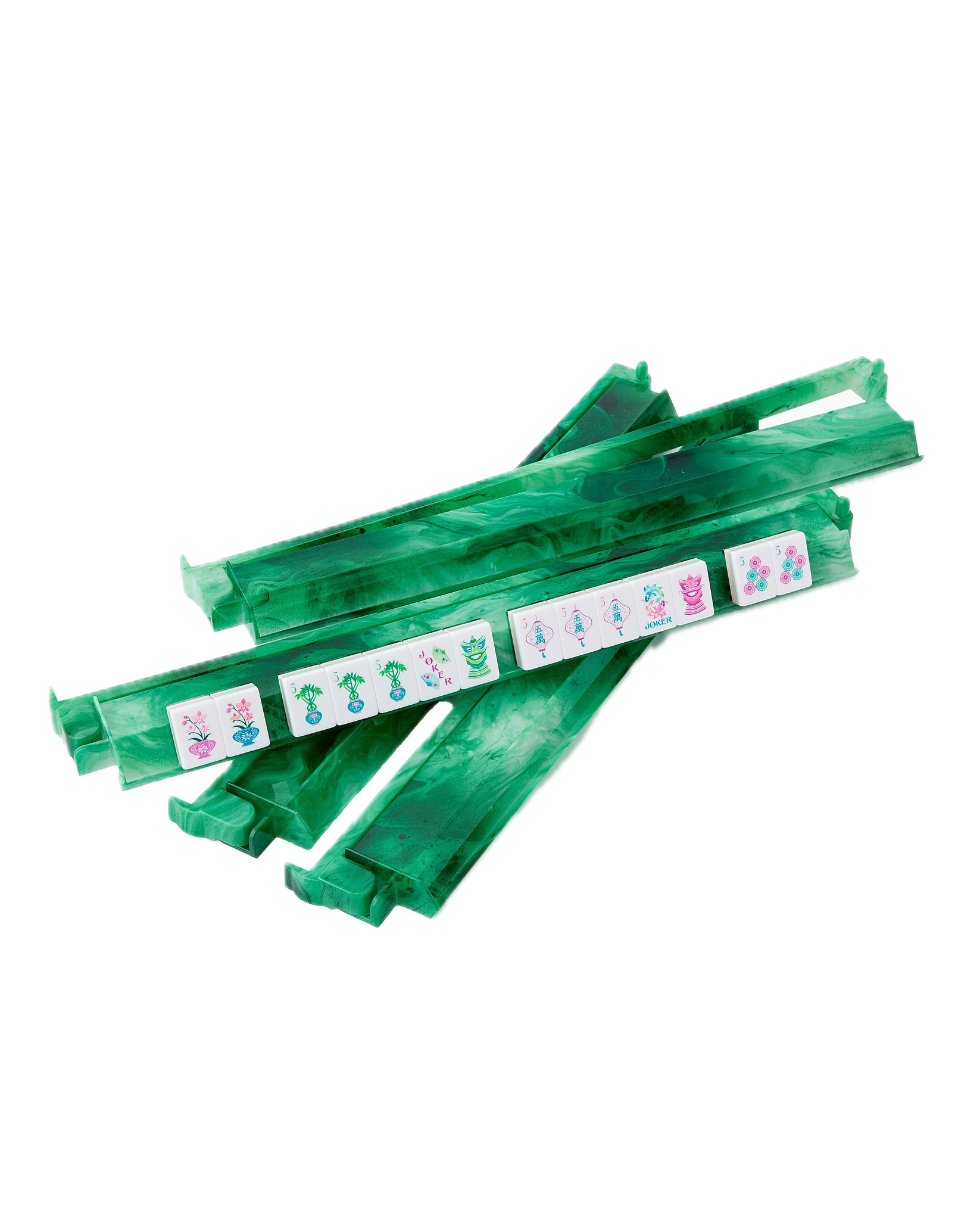 Oh My Mahjong! Rack & Pusher Set in Agate