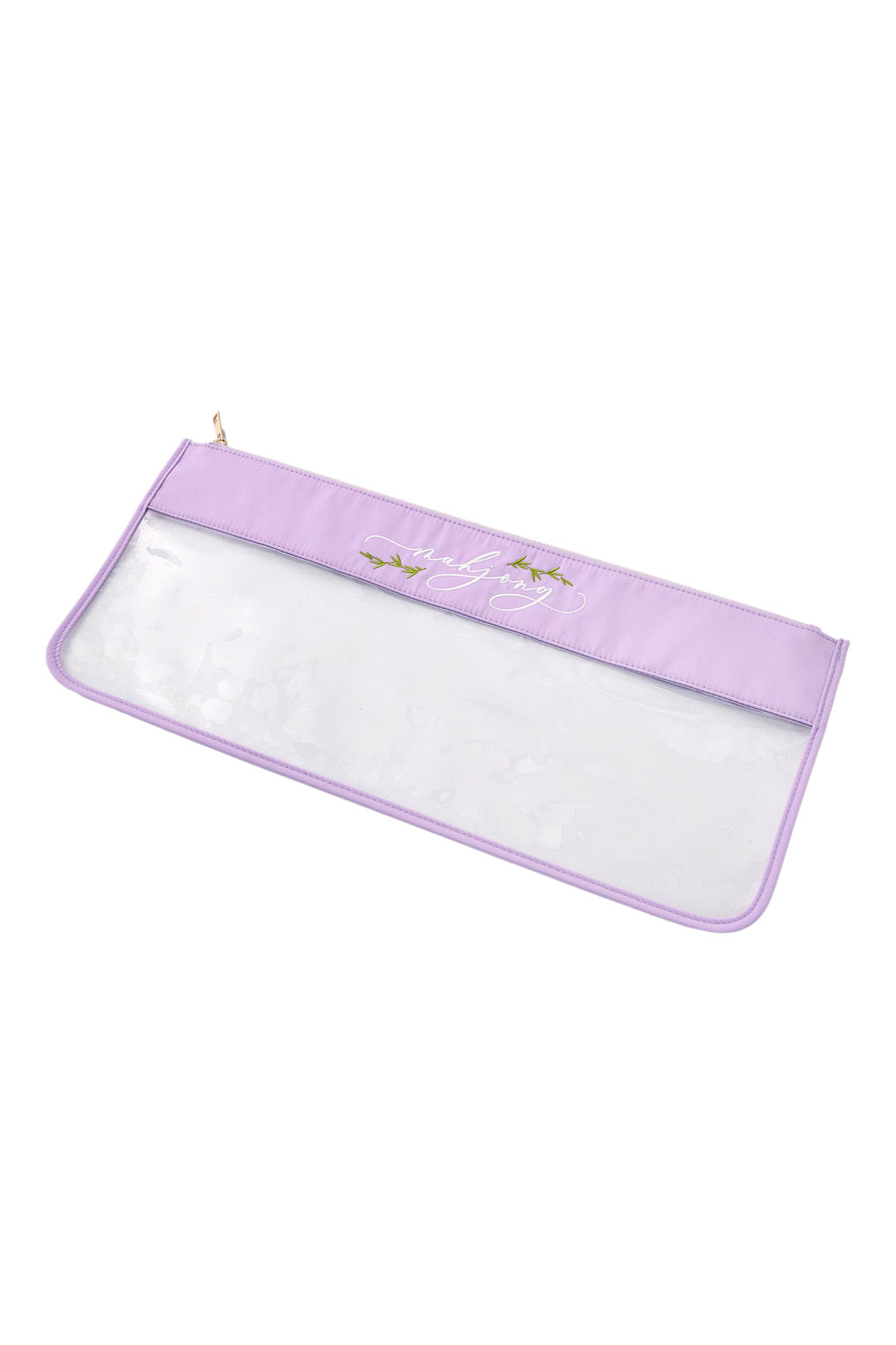 Oh My Mahjong! Script Bag in Lilac
