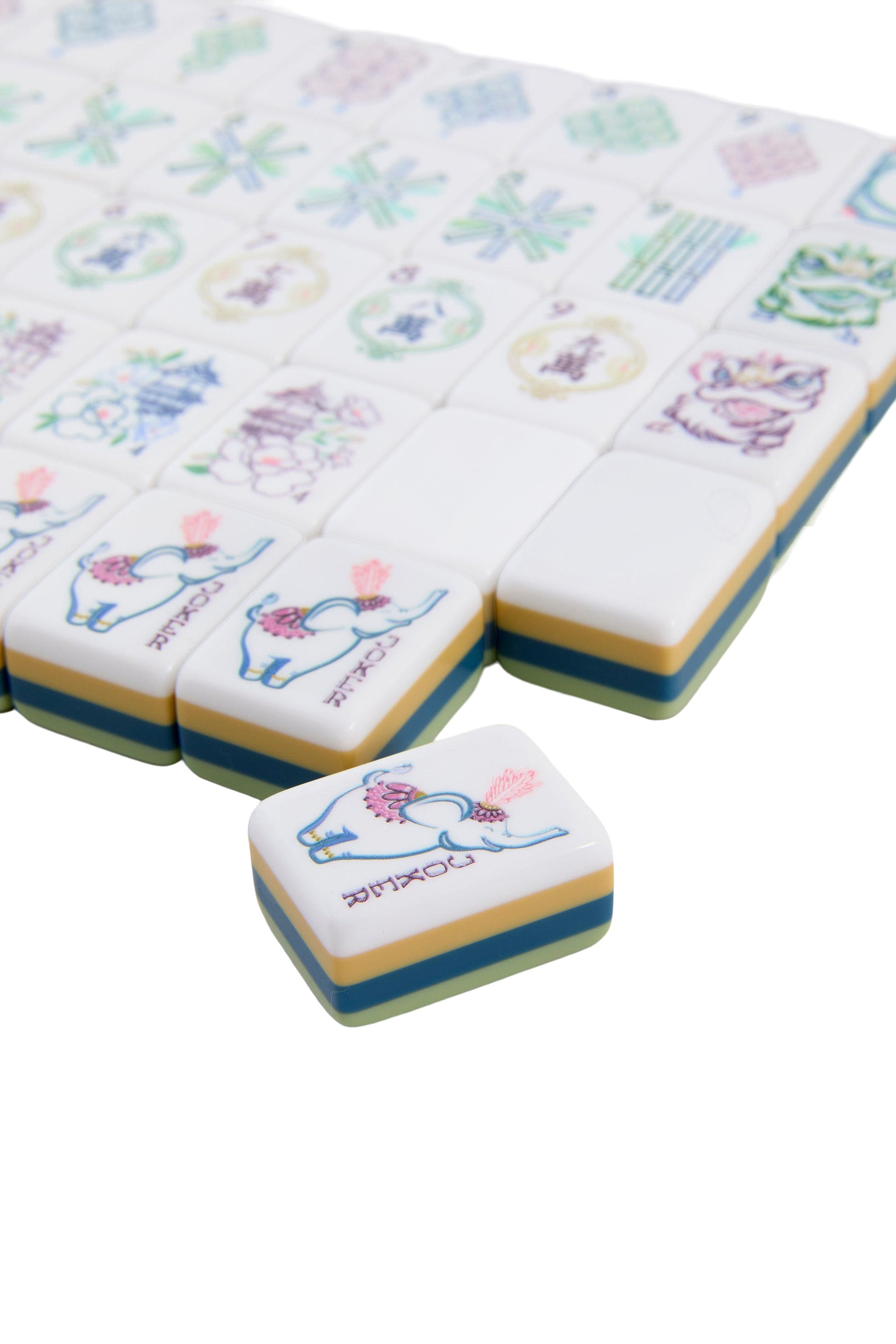 Oh My Mahjong Willow Mahjong Tile Set