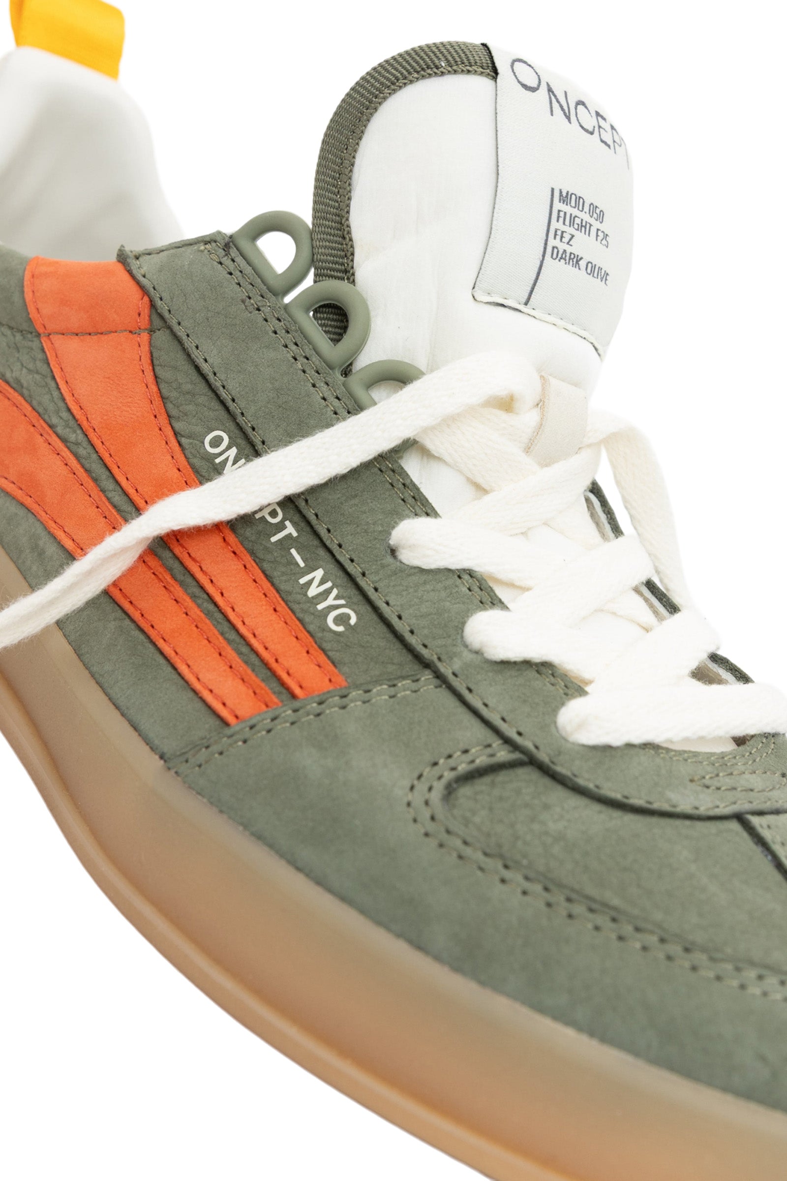 Oncept Fez Sneakers in Dark Olive