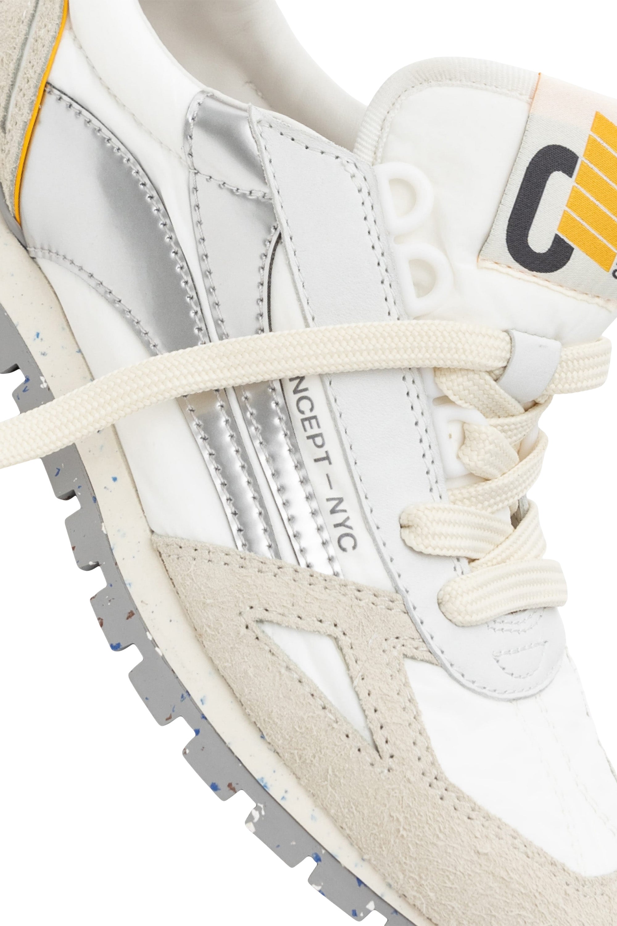 Oncept Toronto Sneakers in Silver Flash