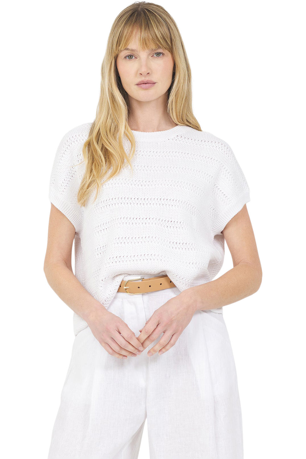 One Grey Day Rosie Sleeveless Top in White