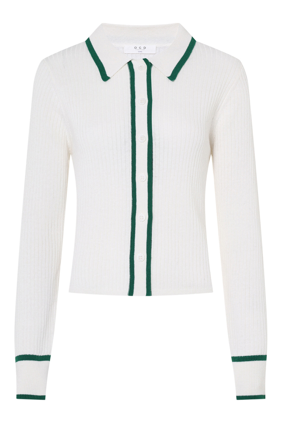 One Grey Day Royale Button Up in Meadow Green