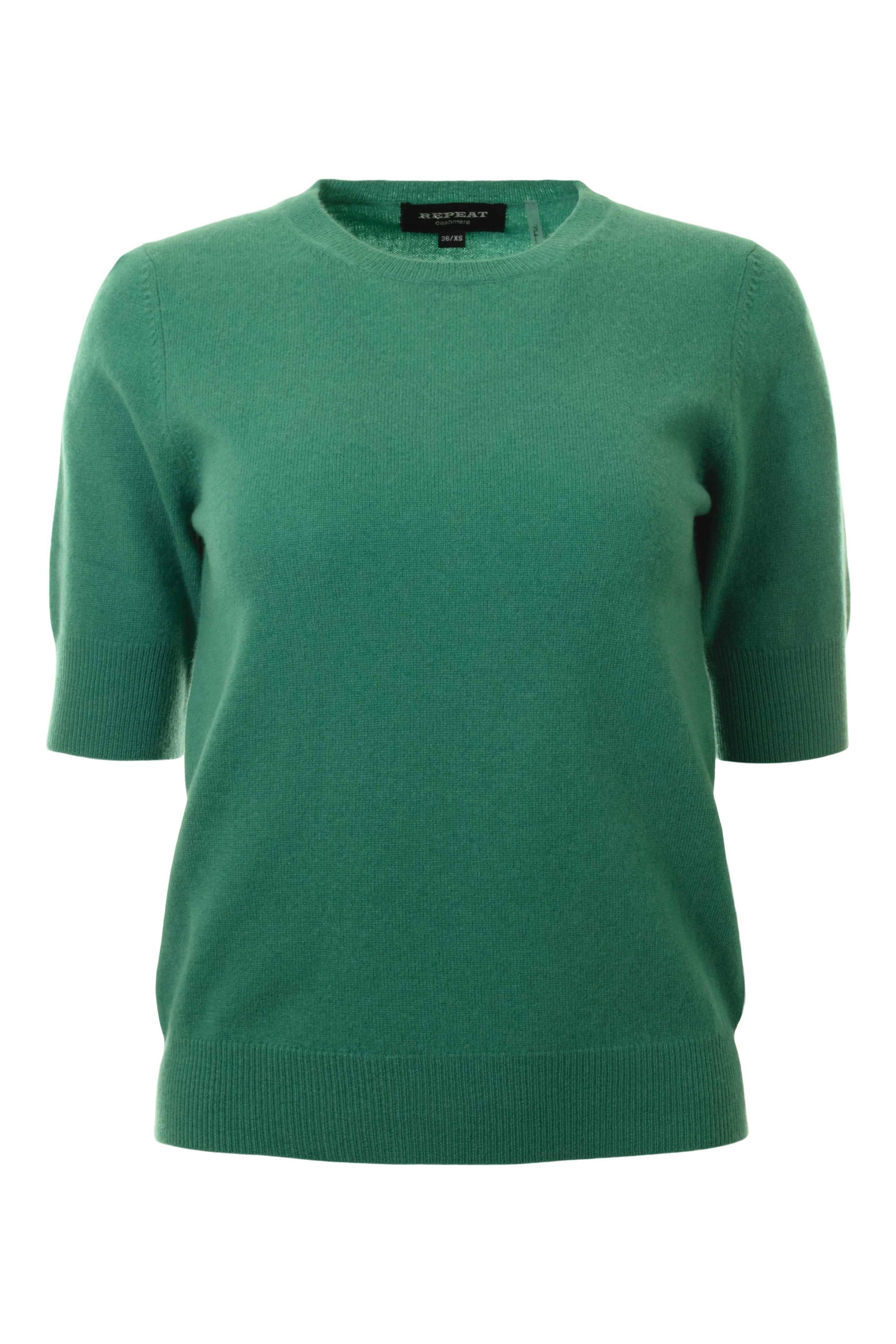 Repeat Cashmere Short Sleeve Sweater