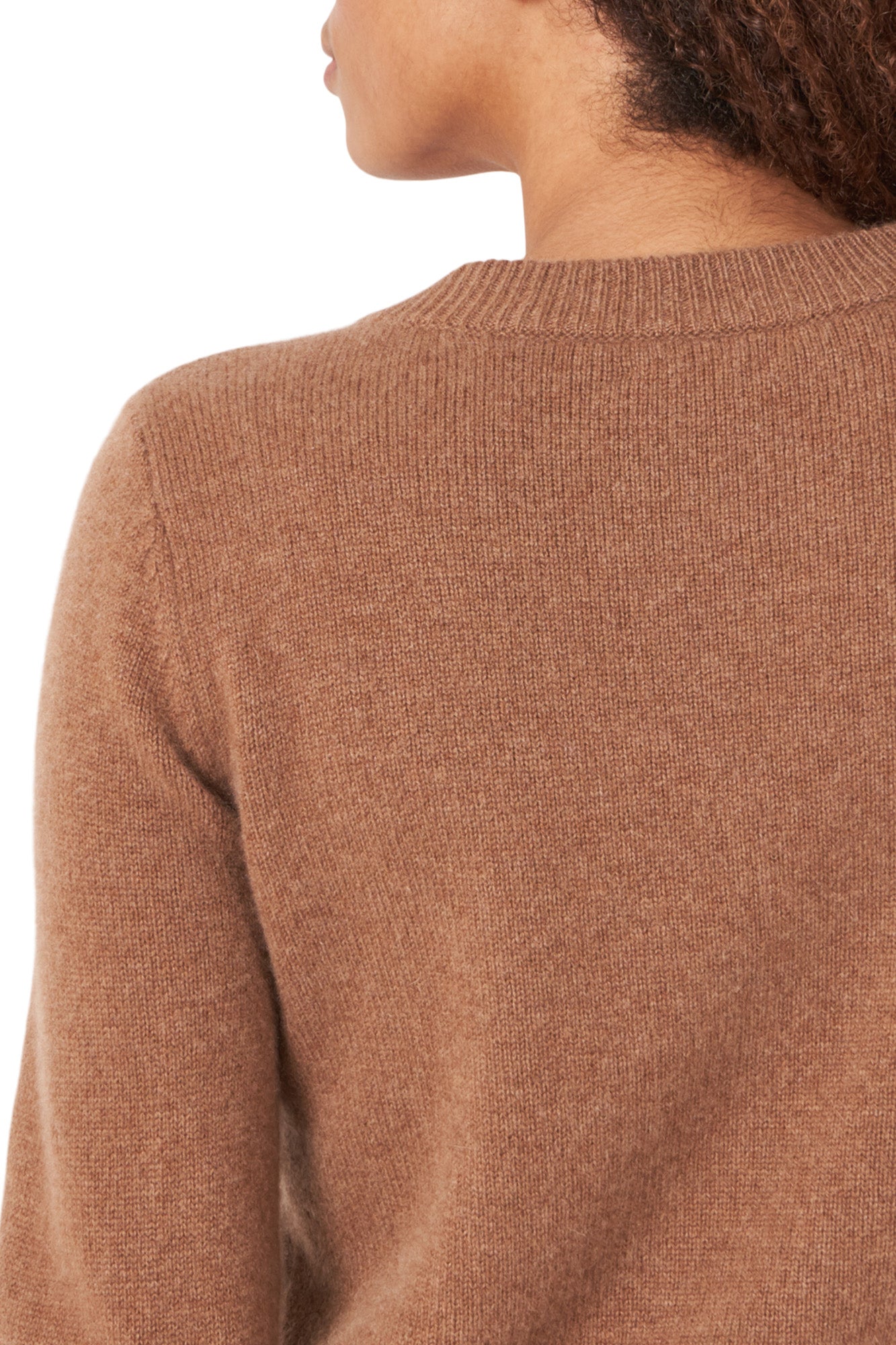 Repeat Cashmere V-Neck Sweater in Hazel