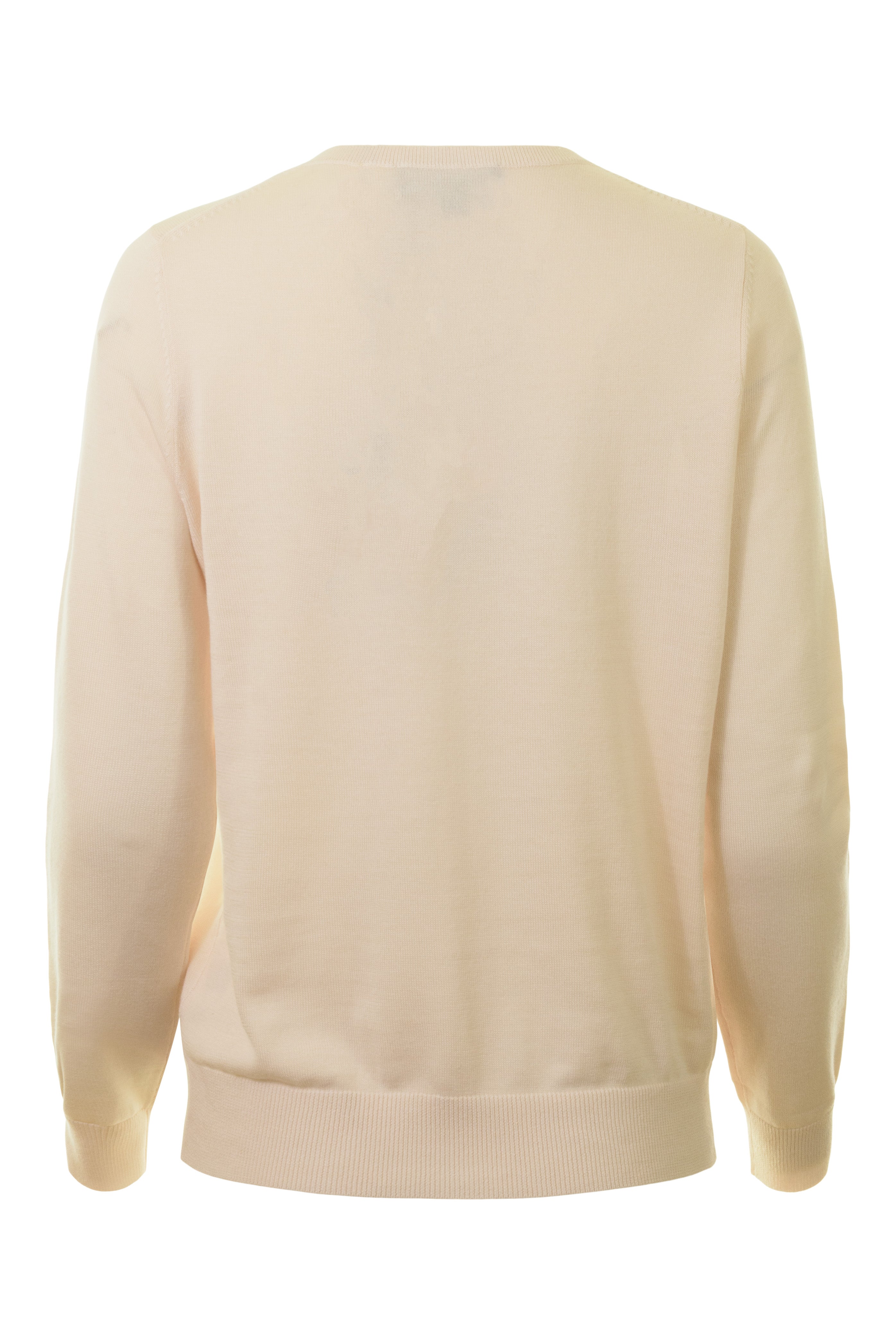 Repeat Cashmere Fine Knit Cotton Blend V-Neck Sweater