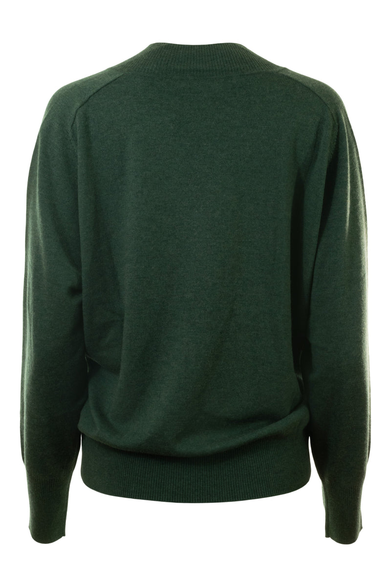 Repeat Cashmere Wool Blend Sweater in Algae