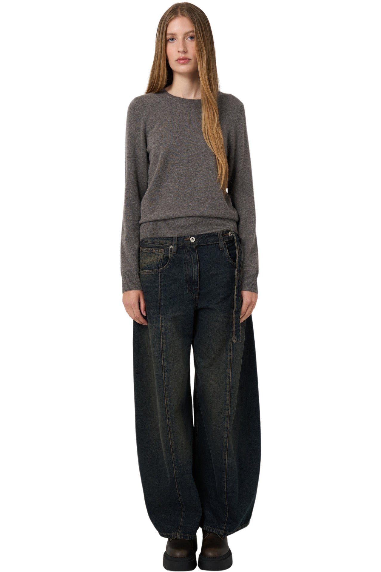 Repeat Cashmere Basic Crewneck Sweater