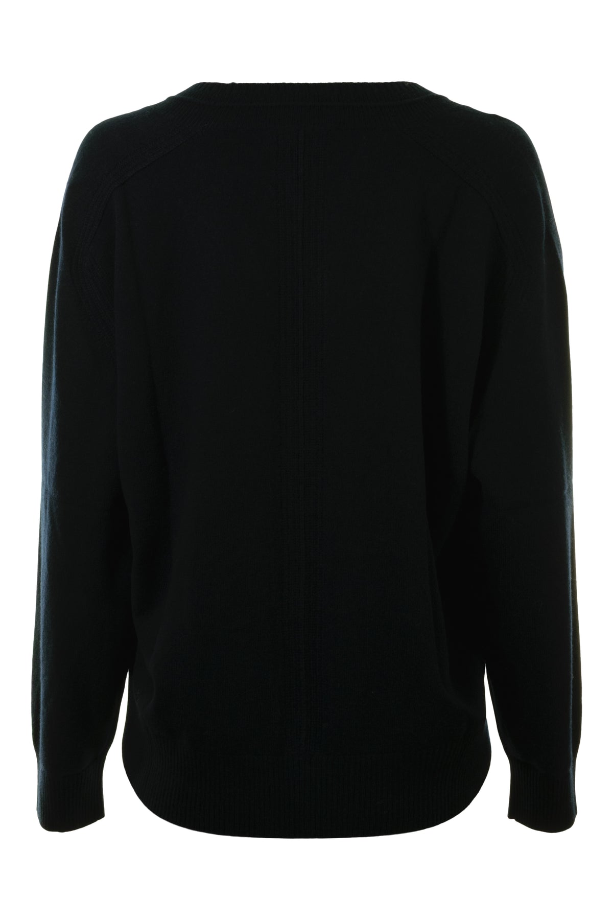 Repeat Cashmere V-neck Cardigan in Navy