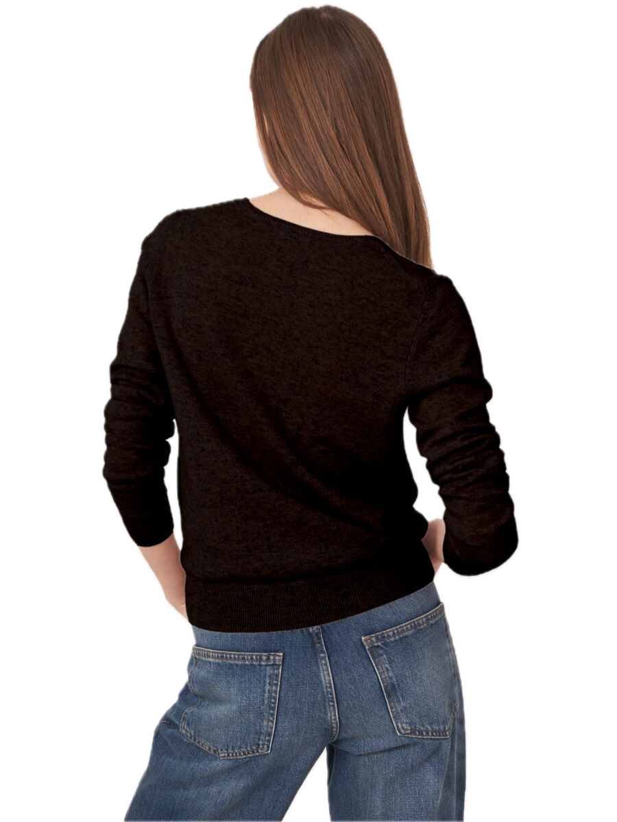 Repeat Cashmere Basic Cashmere V-neck Sweater