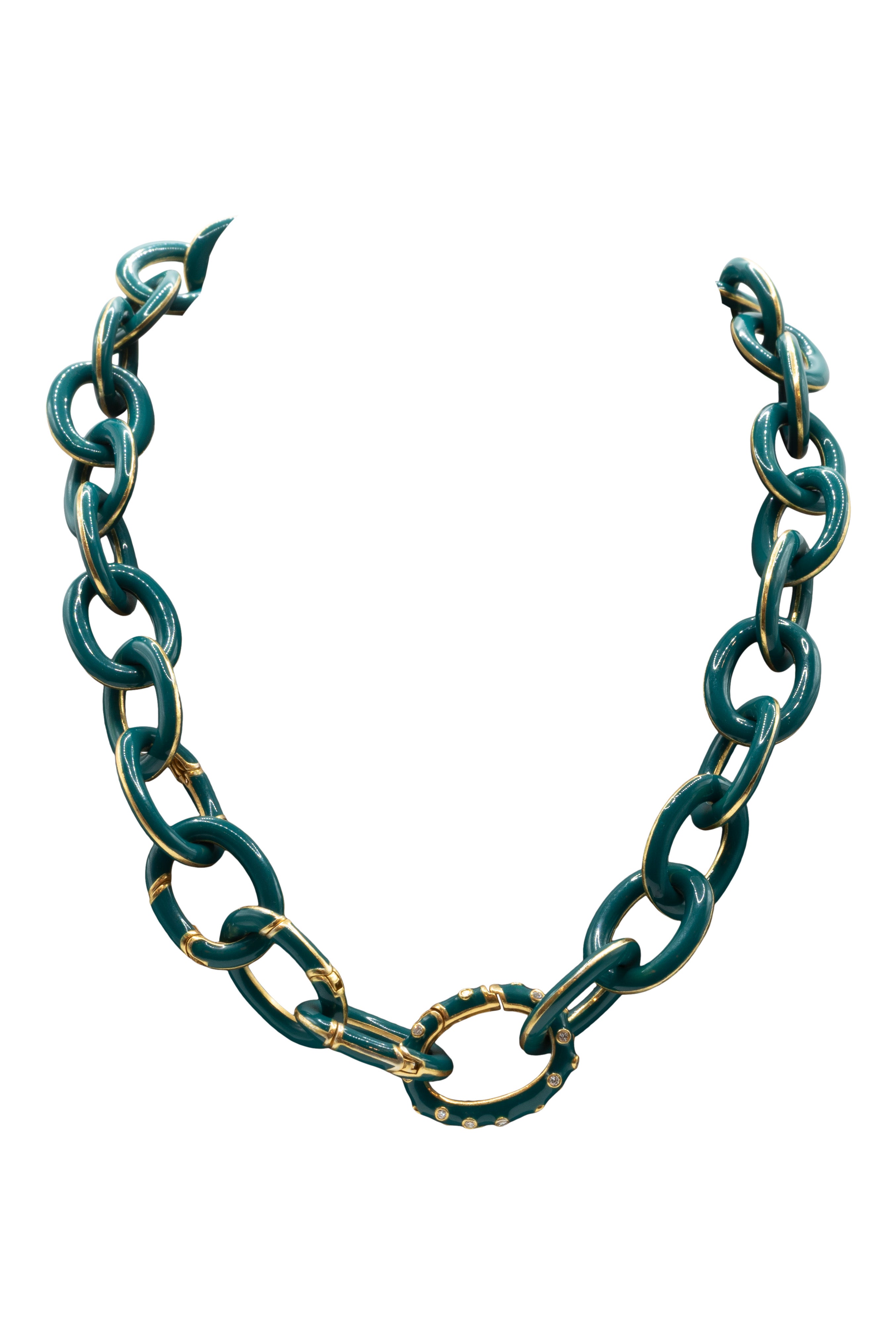 Royal Nomad Jewelry Marie Chain in Teal