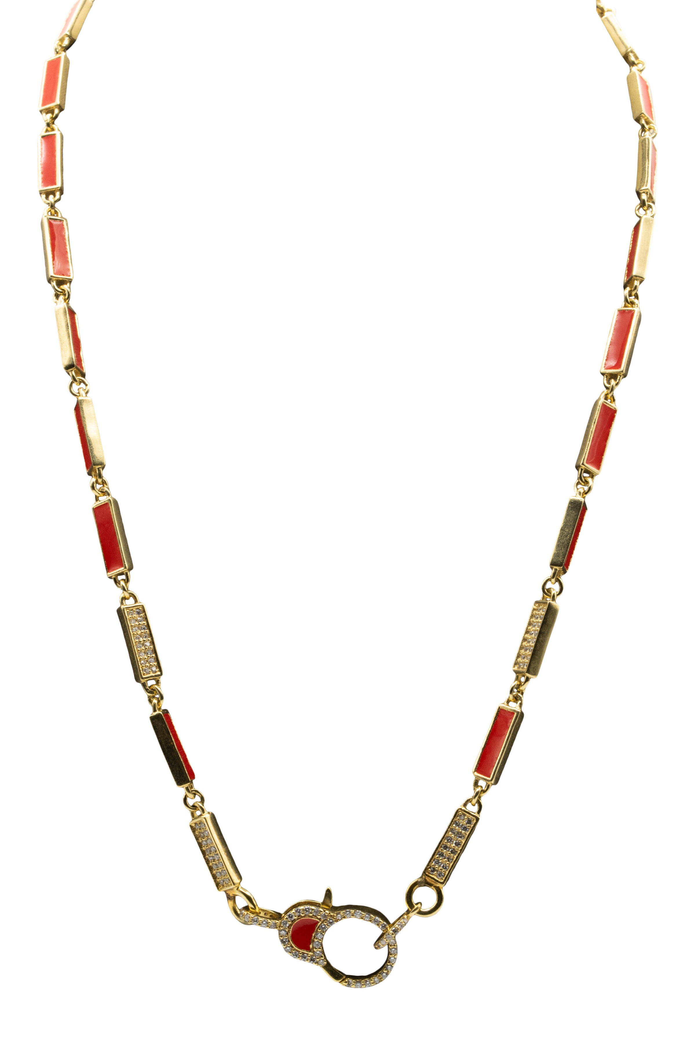 Royal Nomad Jewelry Norah Chain in Red