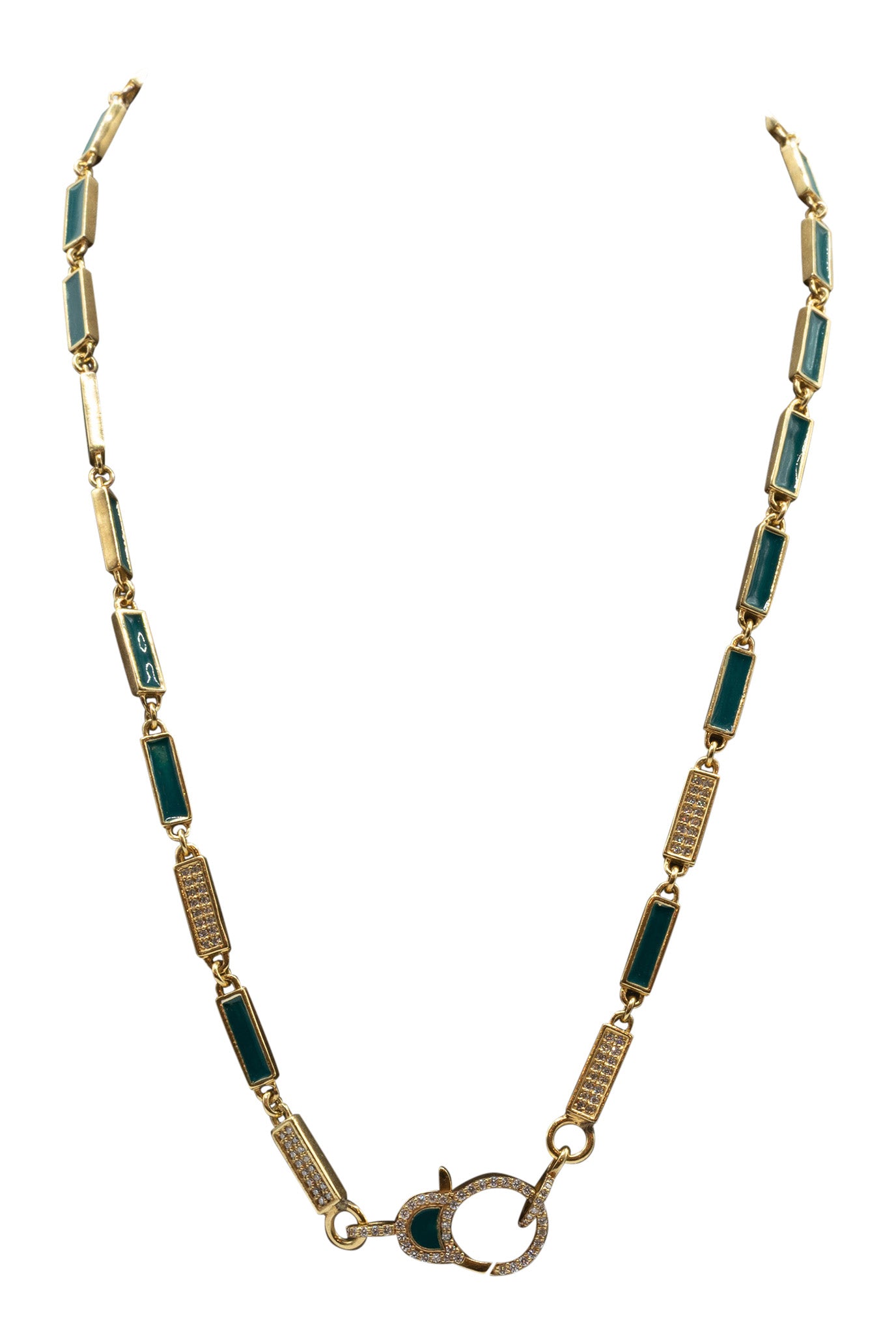 Royal Nomad Jewelry Norah Chain in Teal