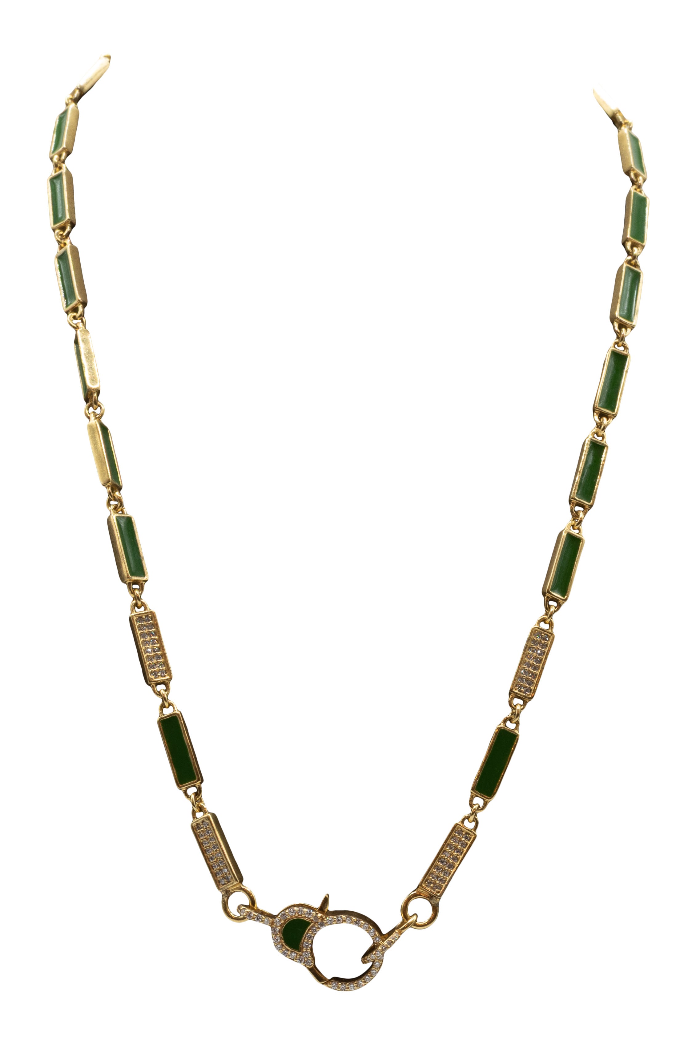 Royal Nomad Jewelry Norah Chain in Green