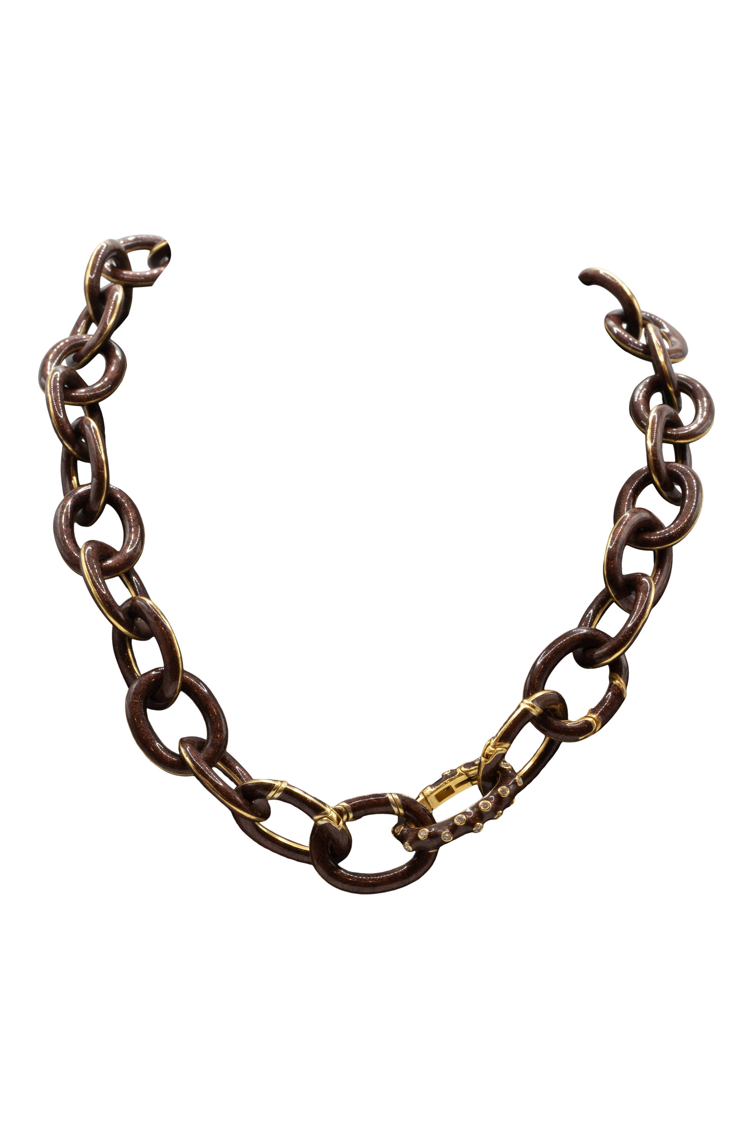 Royal Nomad Jewelry Marie Chain in Brown