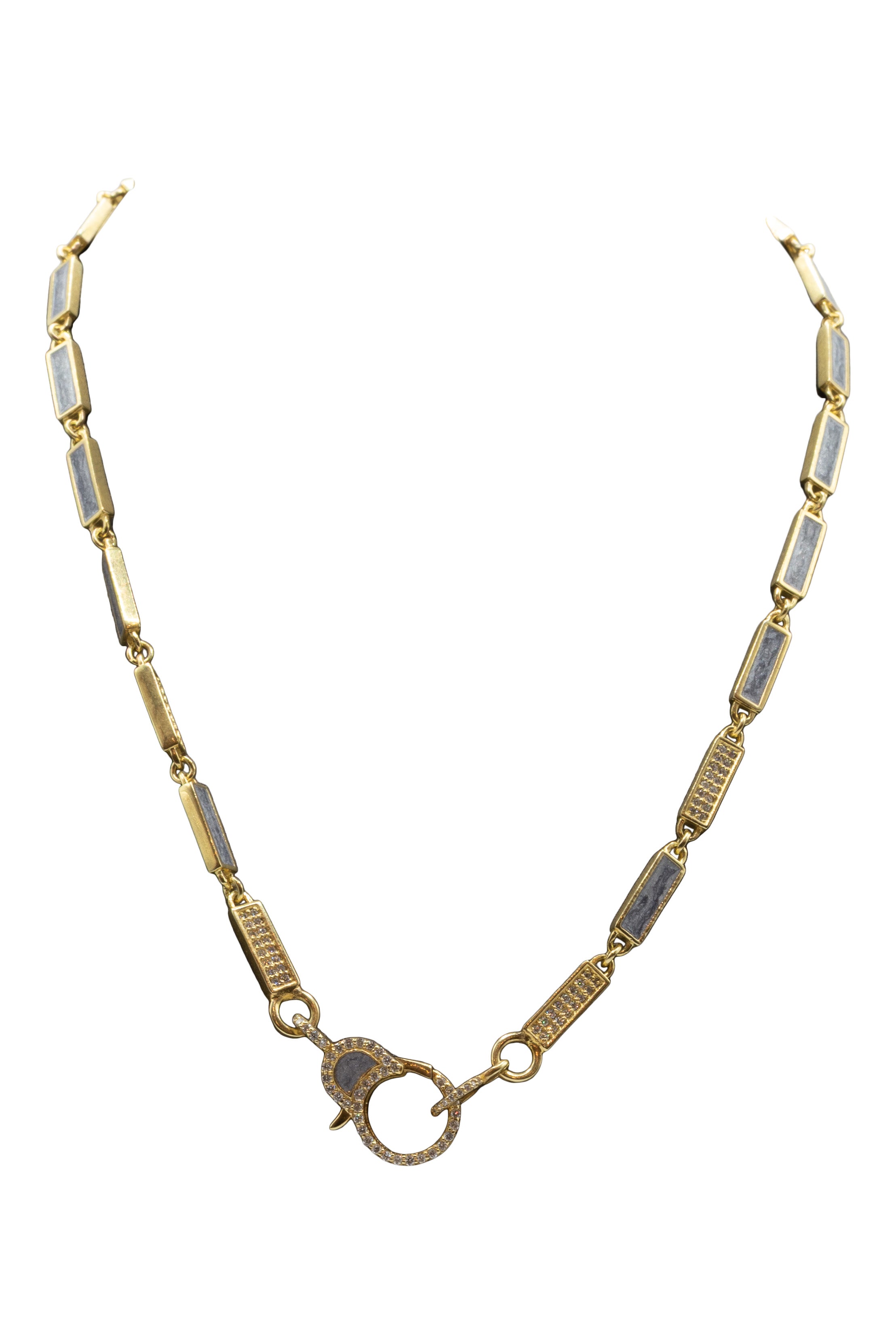 Royal Nomad Jewelry Norah Necklace in Light Slate