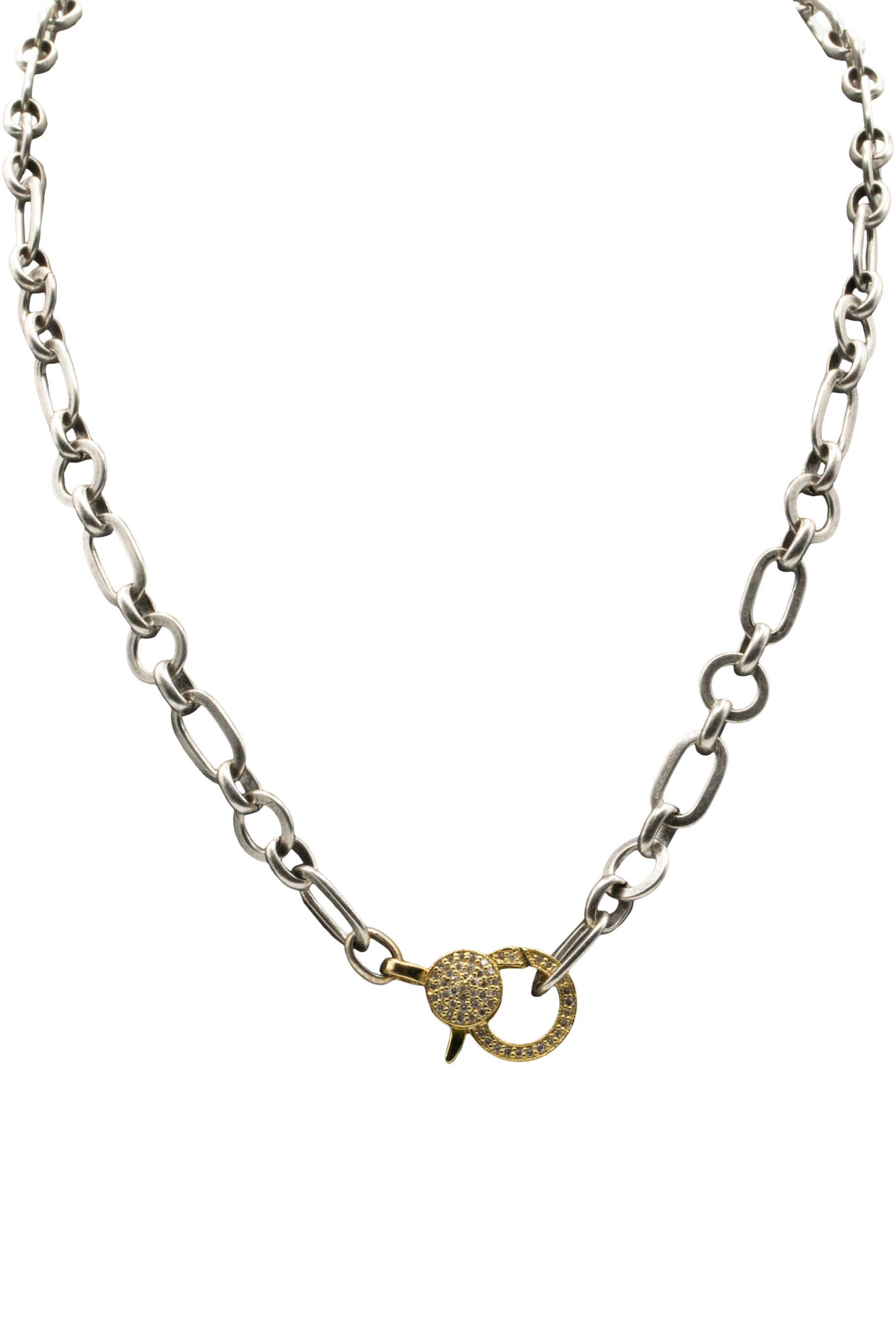 Royal Nomad Jewelry Silver Link Necklace