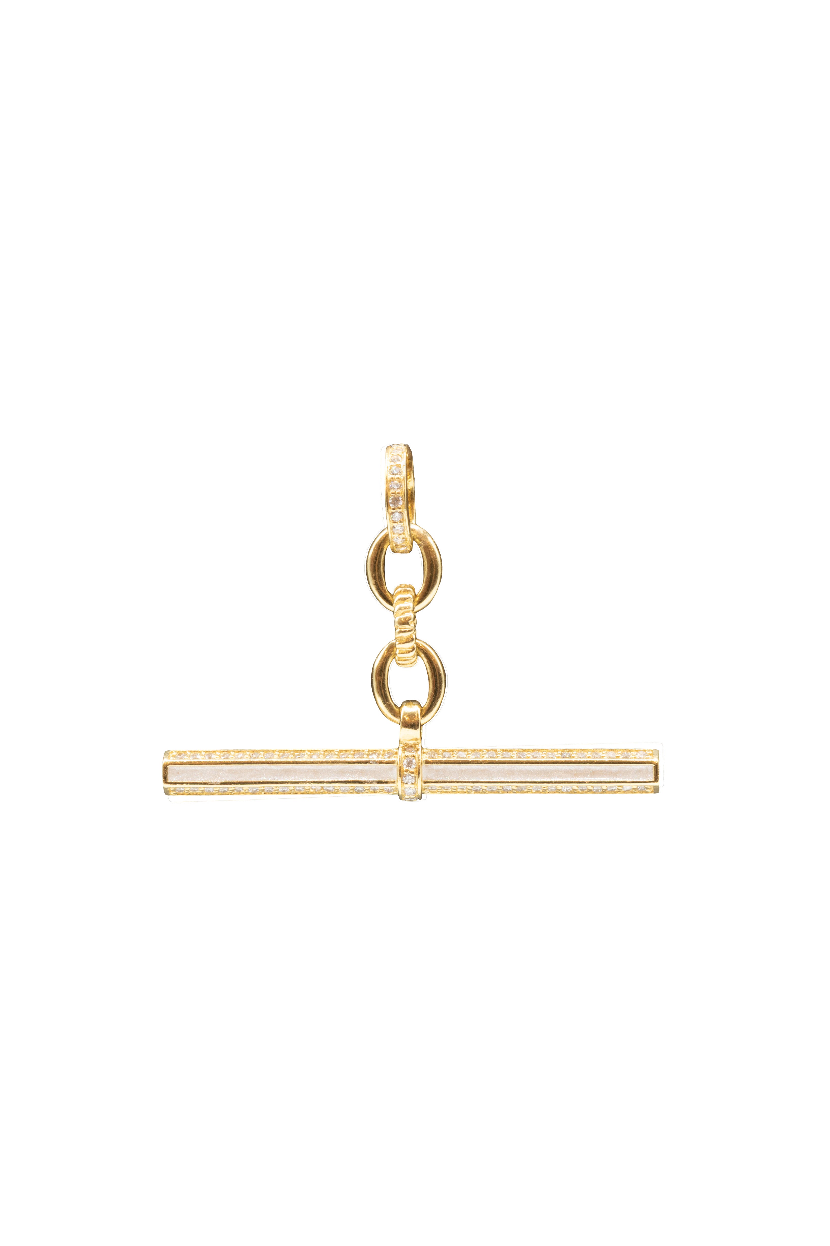 Royal Nomad Jewelry Tara Toggle Pendant in Ivory