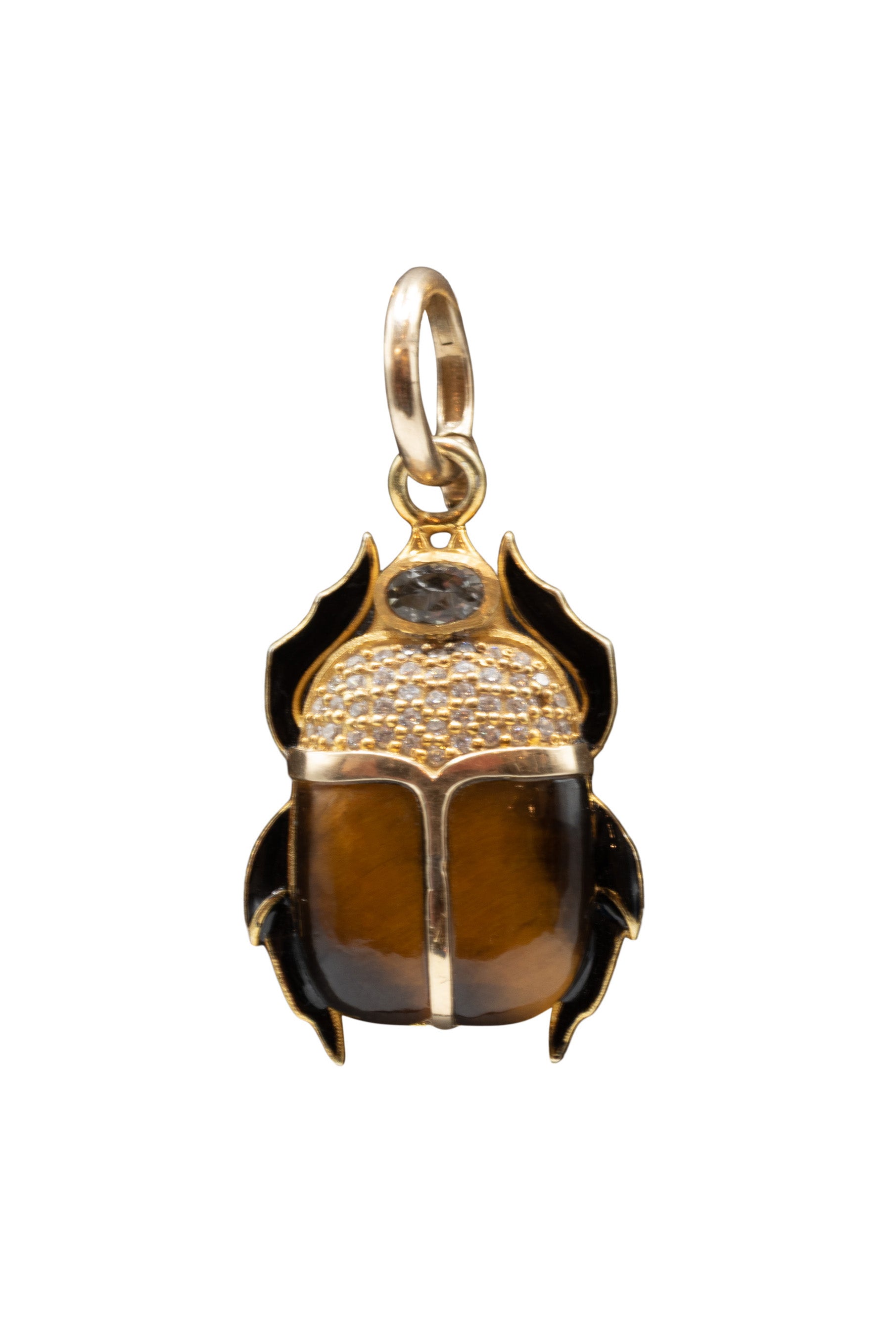 Royal Nomad Jewelry Evelyn Pendant in Brown